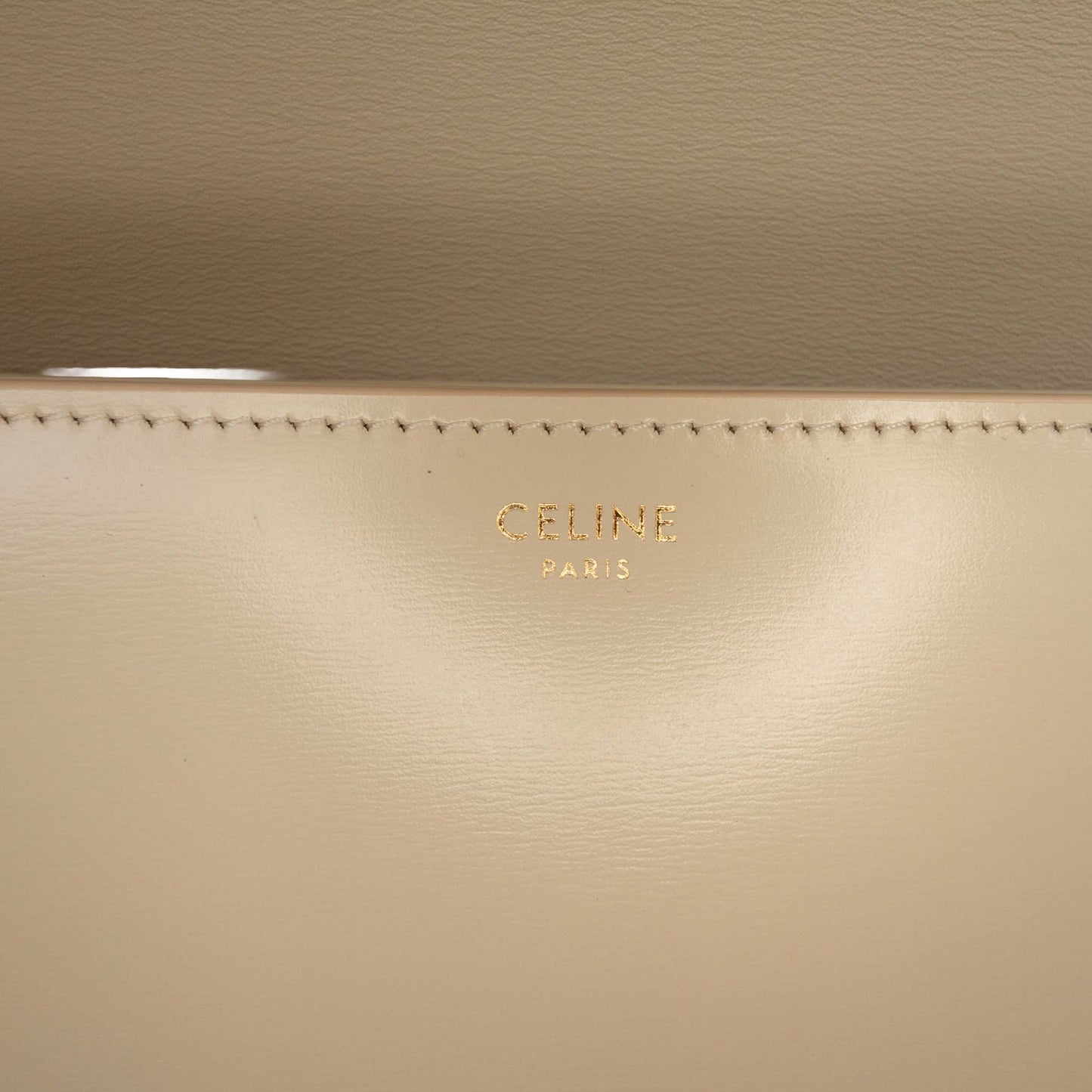 Celine Classique Shiny Calfskin Triomphe Crossbody