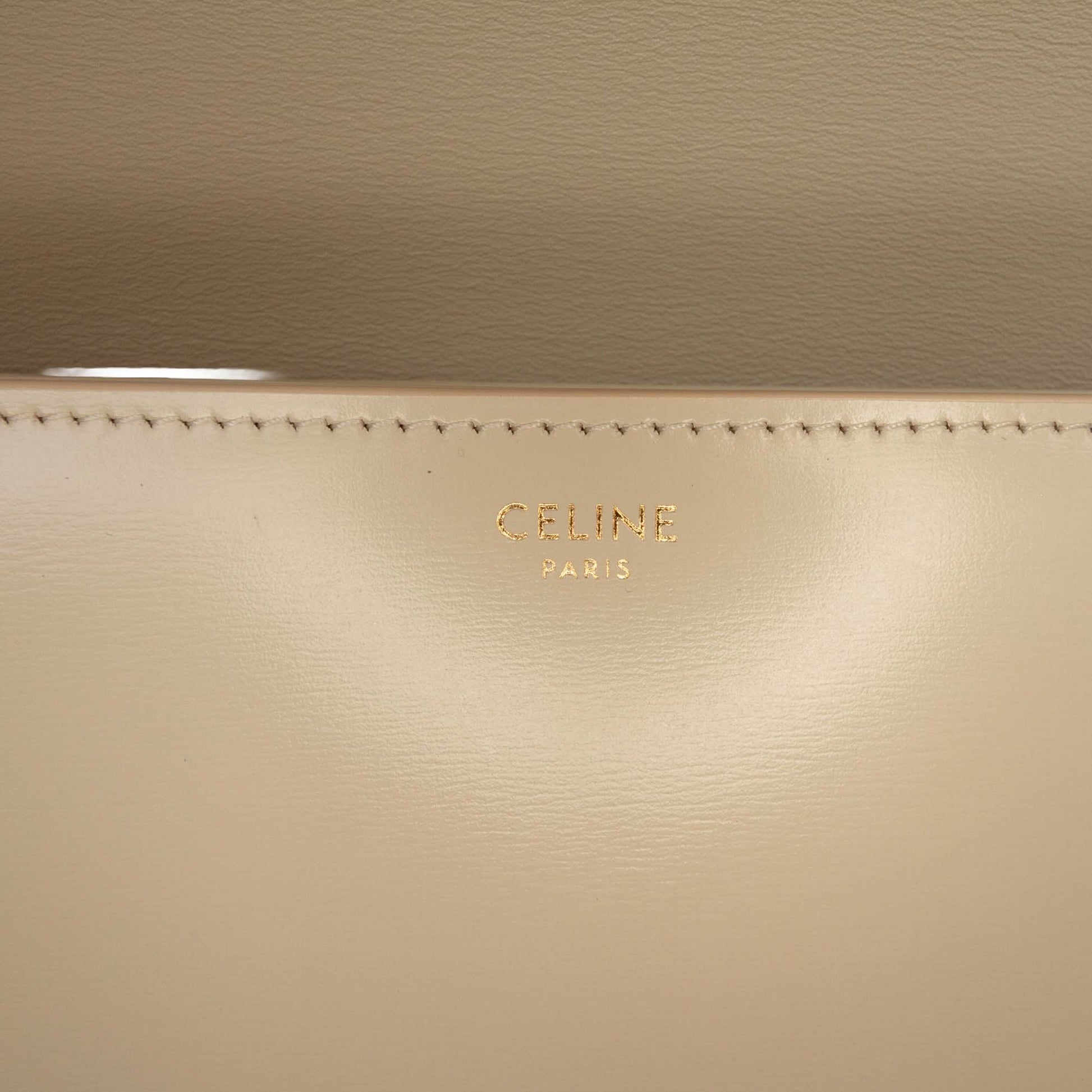Celine Classique Shiny Calfskin Triomphe Crossbody