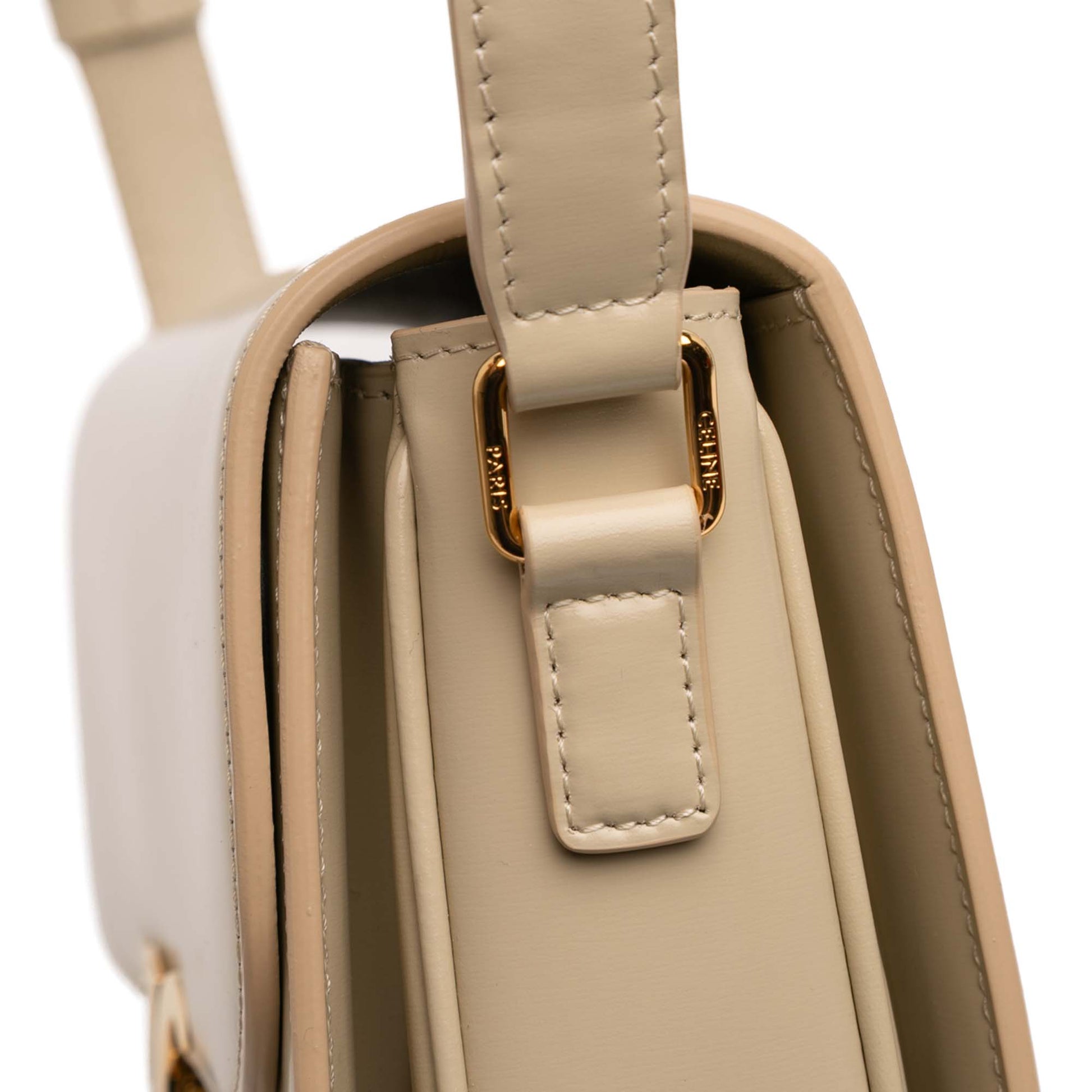 Celine Classique Shiny Calfskin Triomphe Crossbody