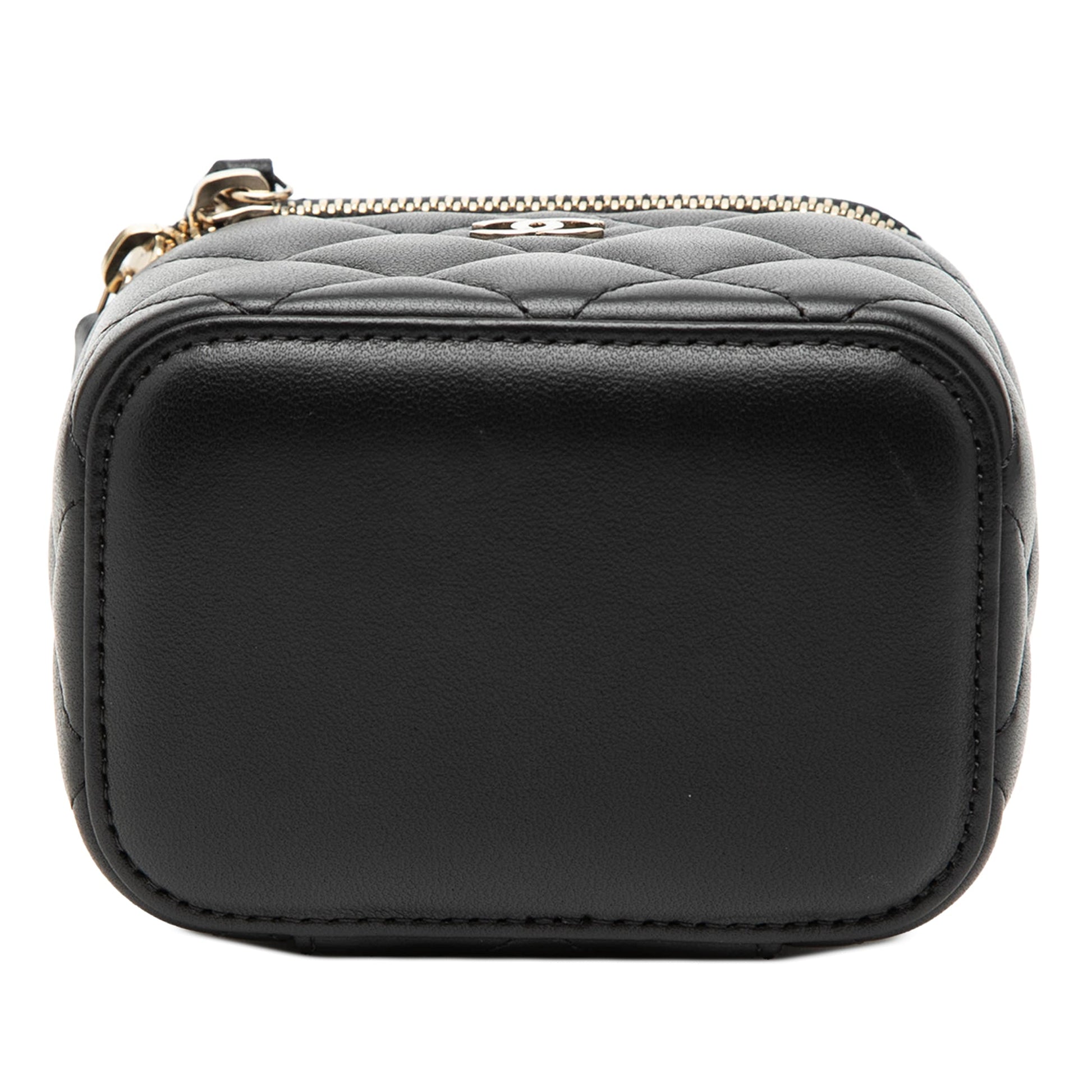 Chanel Mini Quilted Lambskin Vanity Case with Chain