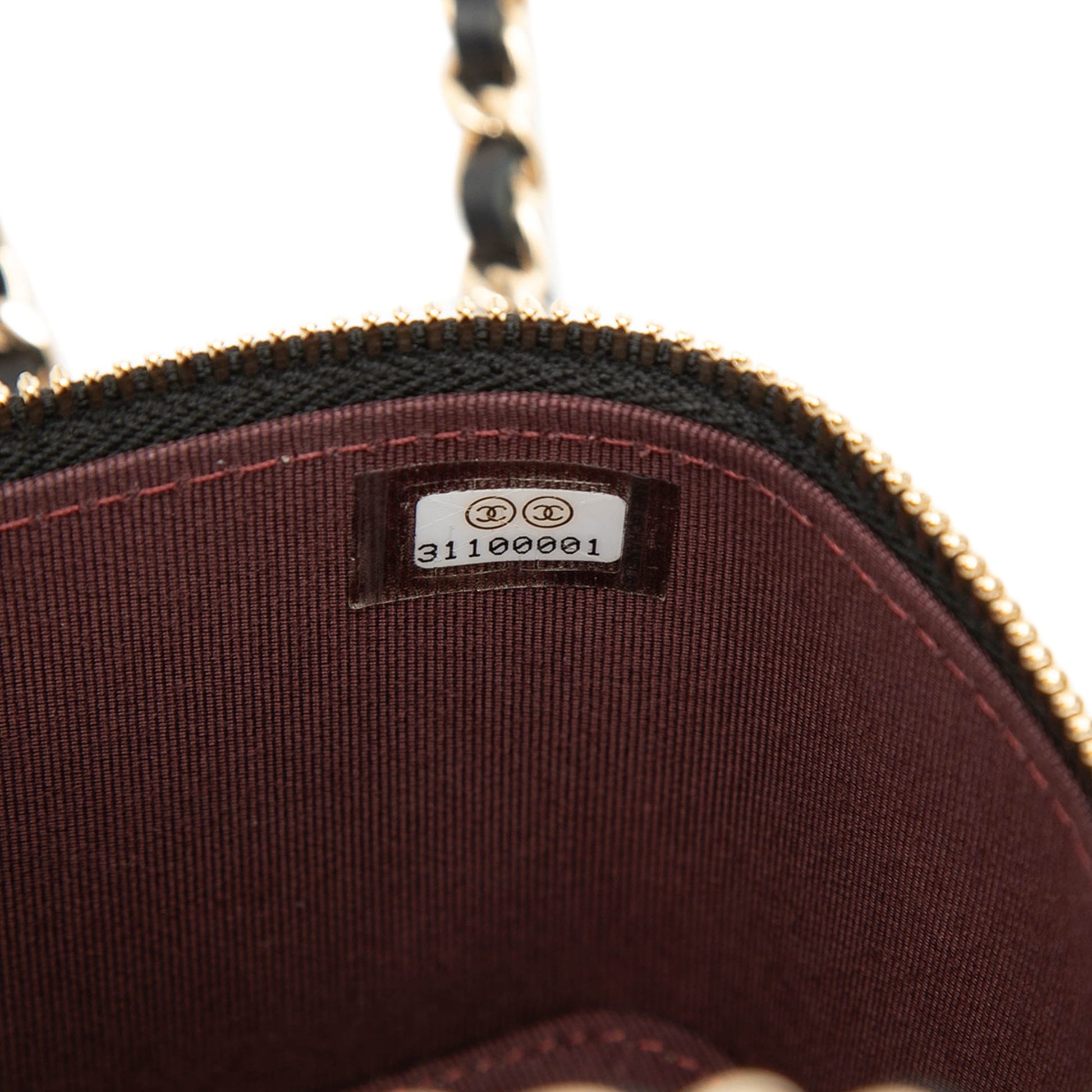 Chanel Mini Quilted Lambskin Vanity Case with Chain