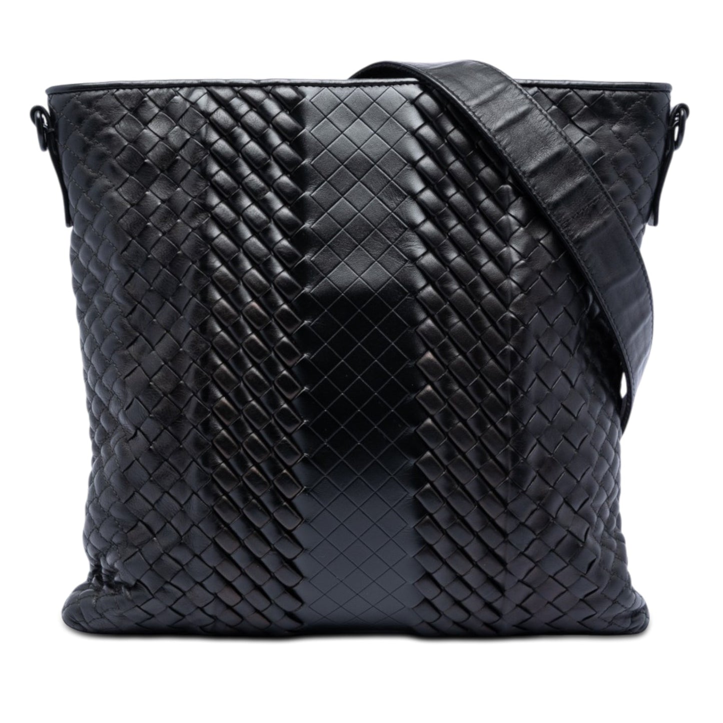 Bottega Veneta Leather Intreccio Imperatore Crossbody