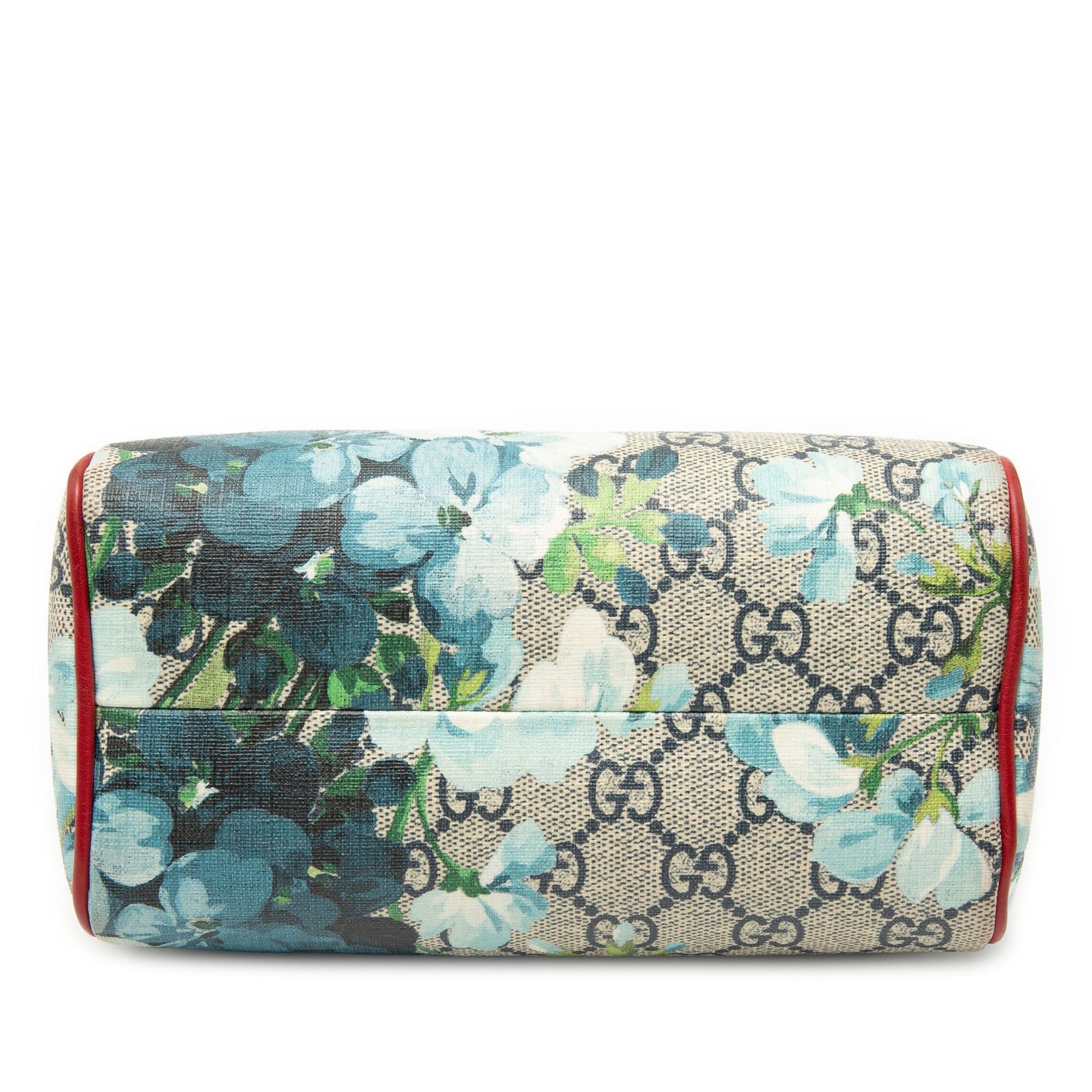 Mini GG Supreme Blooms Boston Bag