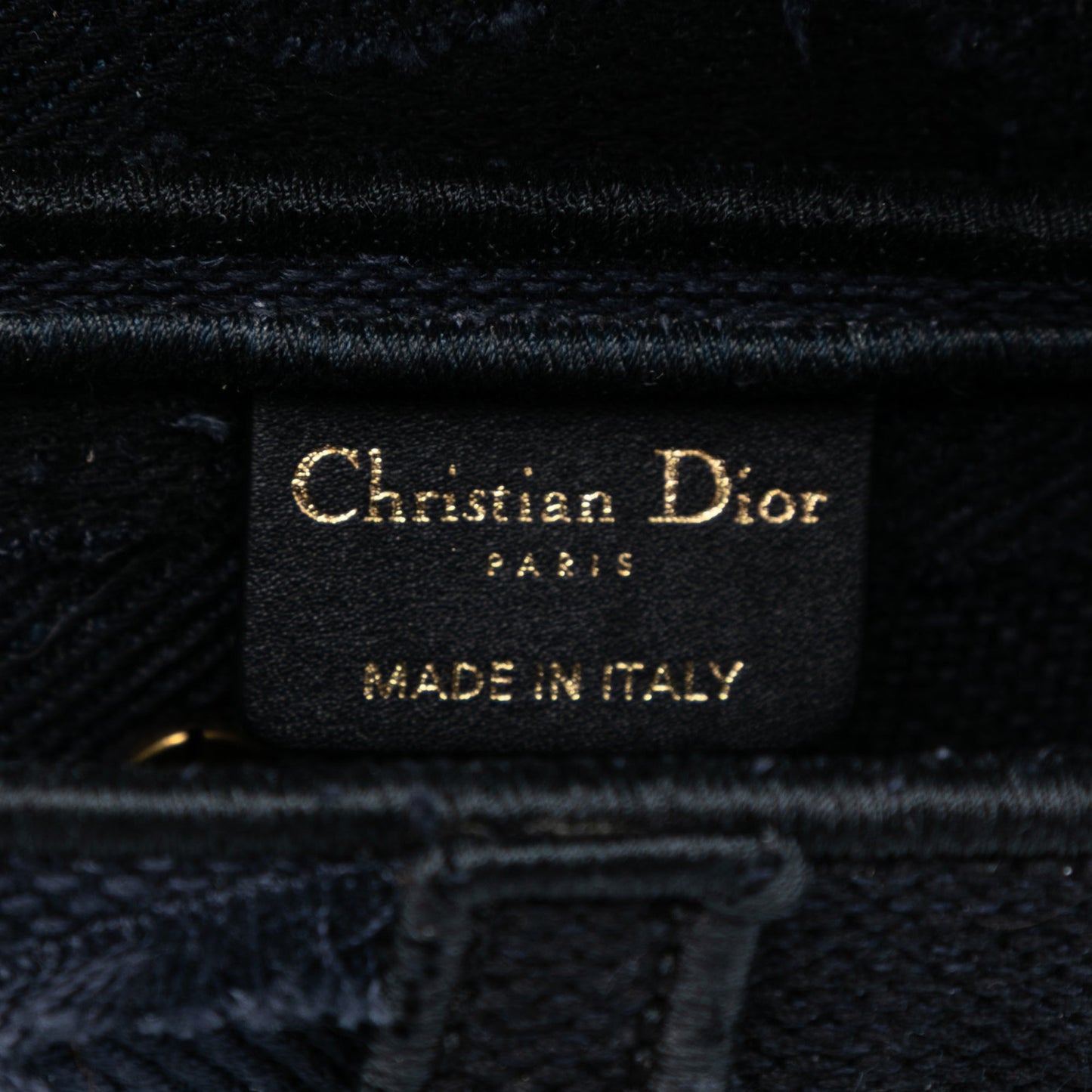 Dior Camouflage Embroidered Canvas Saddle Bag