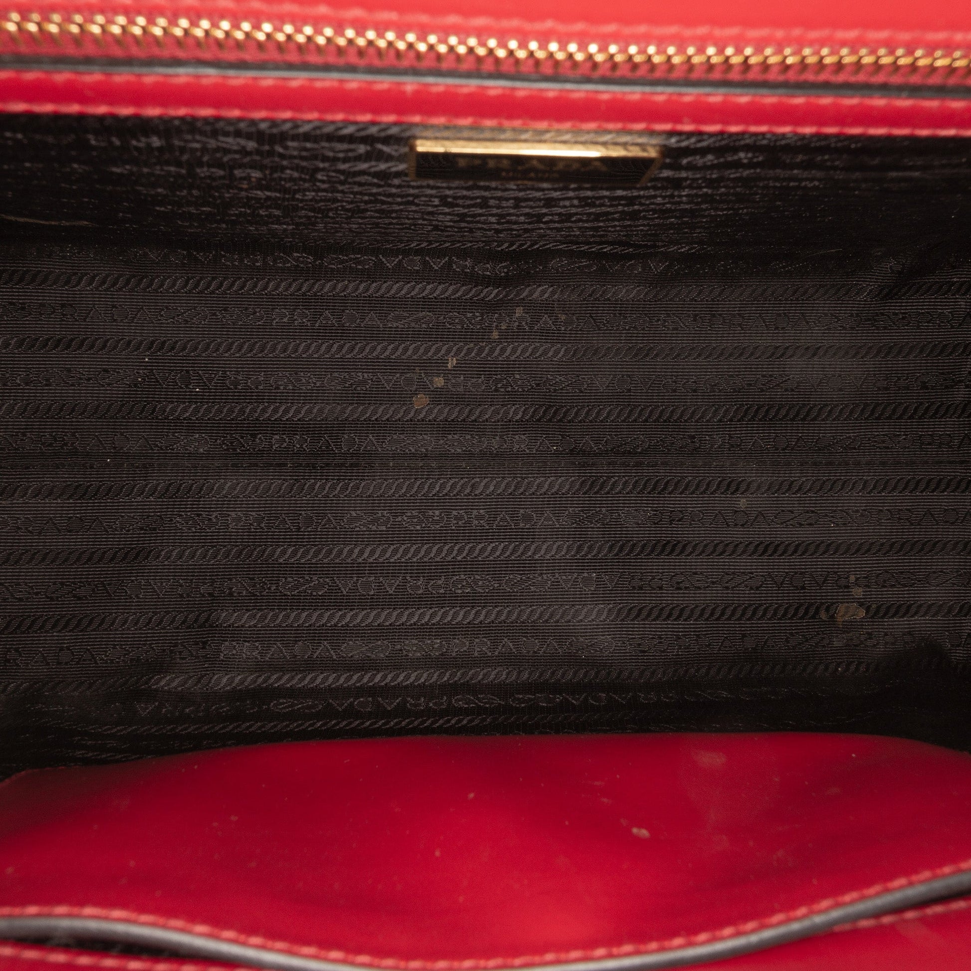 Soft Calf Trimmed Saffiano Lux Satchel