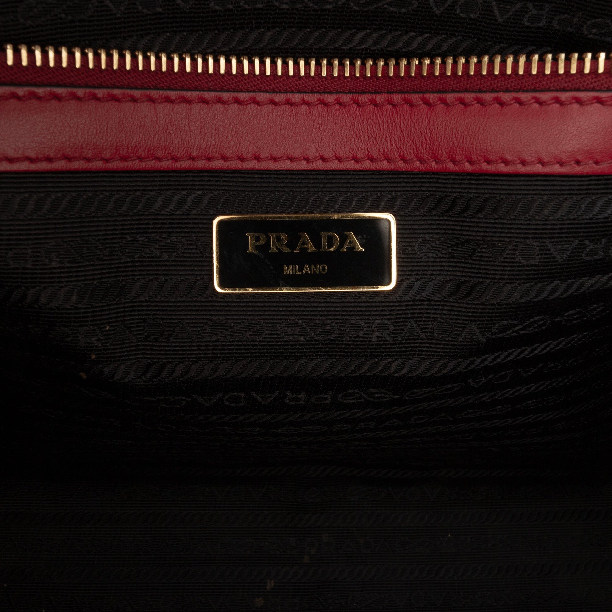 Soft Calf Trimmed Saffiano Lux Satchel