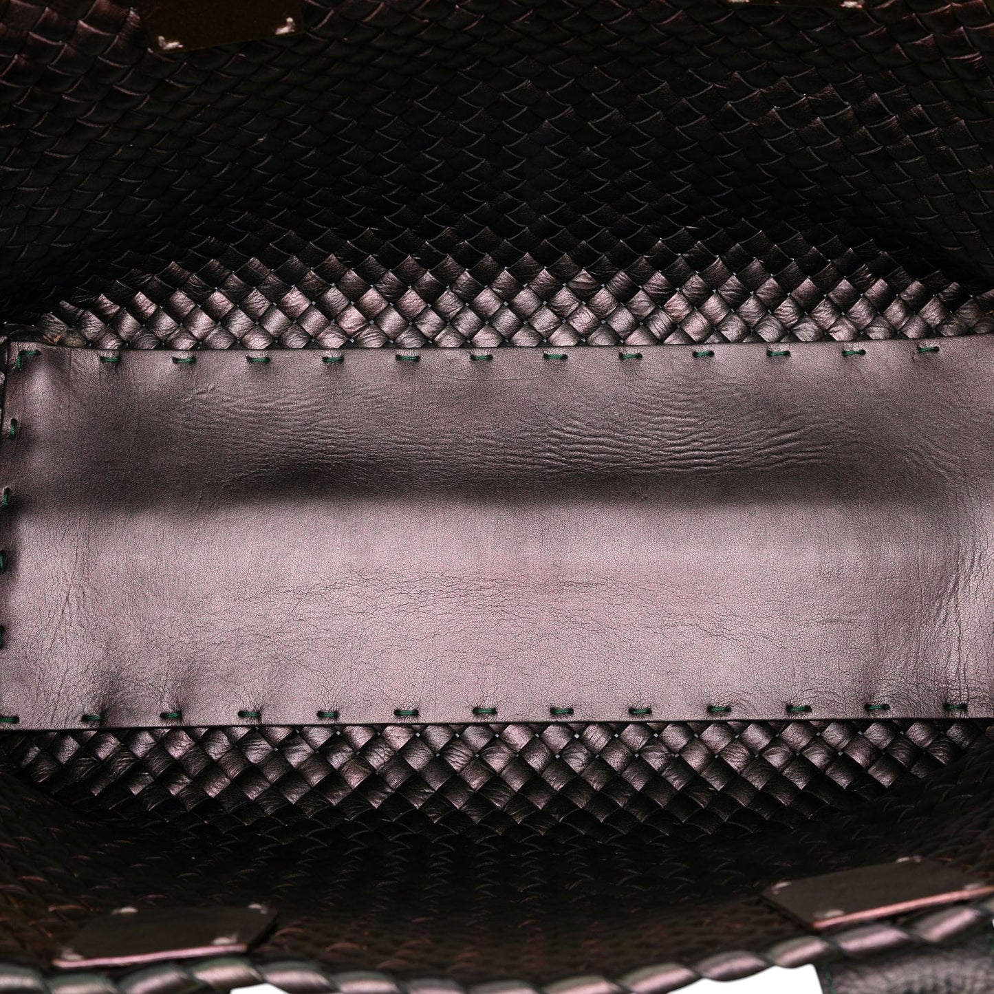 Bottega Veneta Medium Iridescent Nappa Intrecciato Cabat Tote