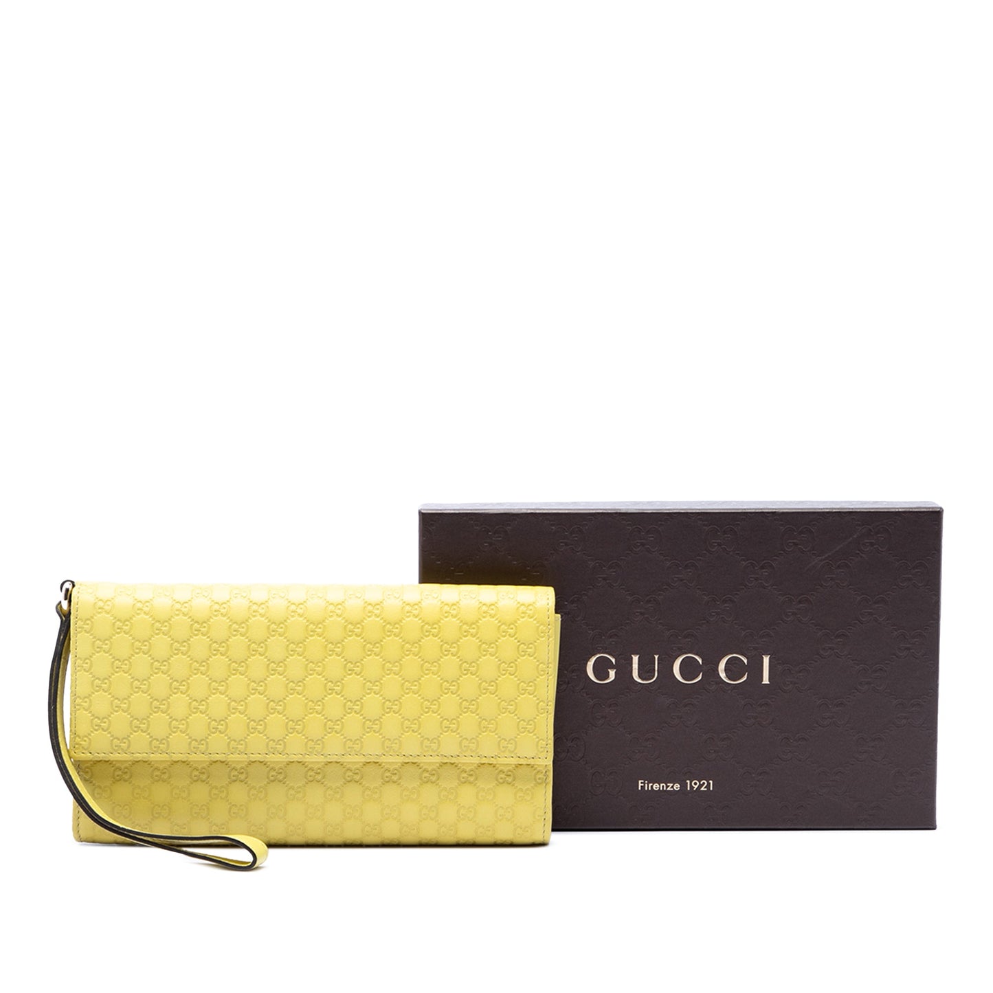 Gucci Microguccissima Wristlet Clutch