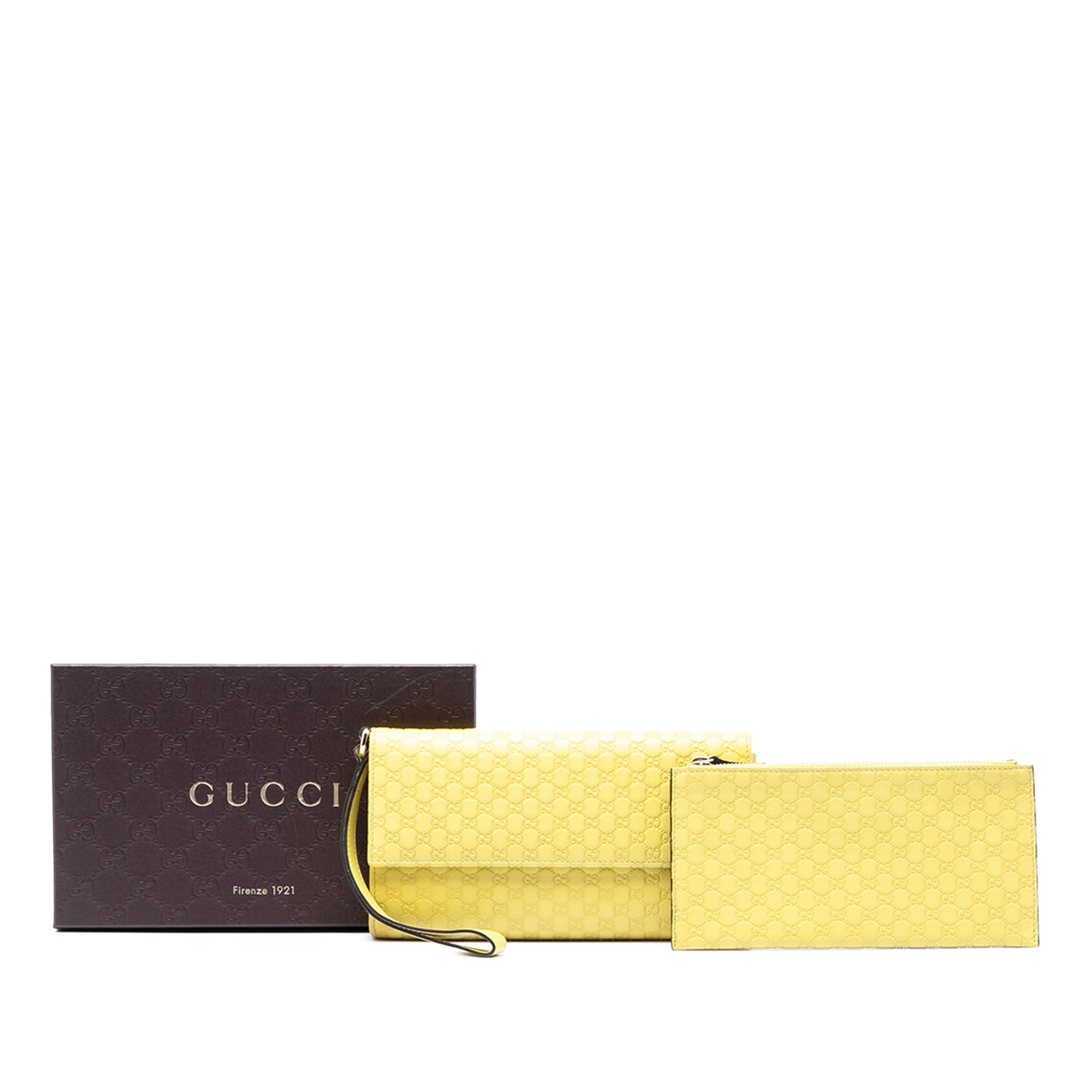 Gucci Microguccissima Wristlet Clutch