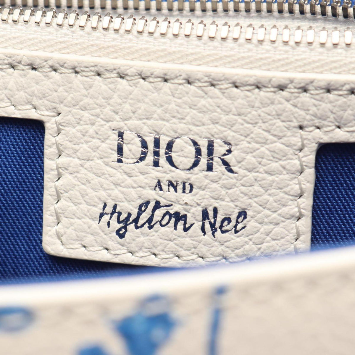 Dior Nel Leather Messenger Bag