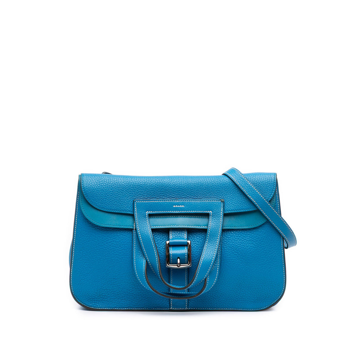 Hermès Clemence Halzan 31 — Blue