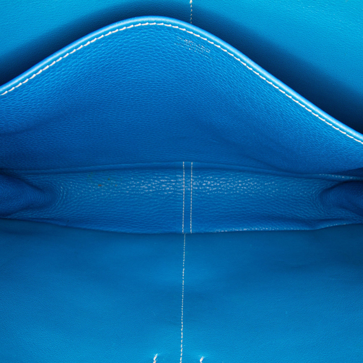 Hermès Clemence Halzan 31 — Blue