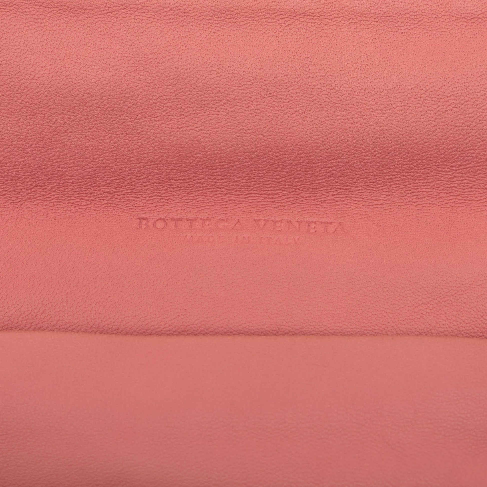 Bottega Veneta Nappa Intrecciato Embroidered Fold Over Crossbody