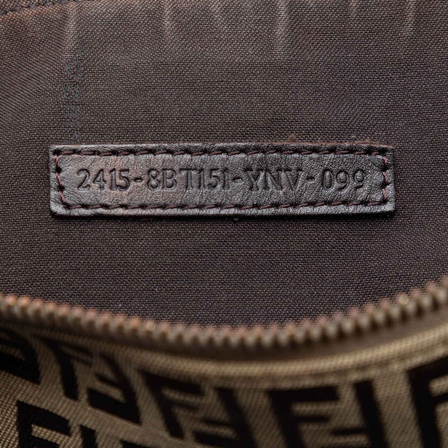 Fendi Zucchino Canvas Crossbody