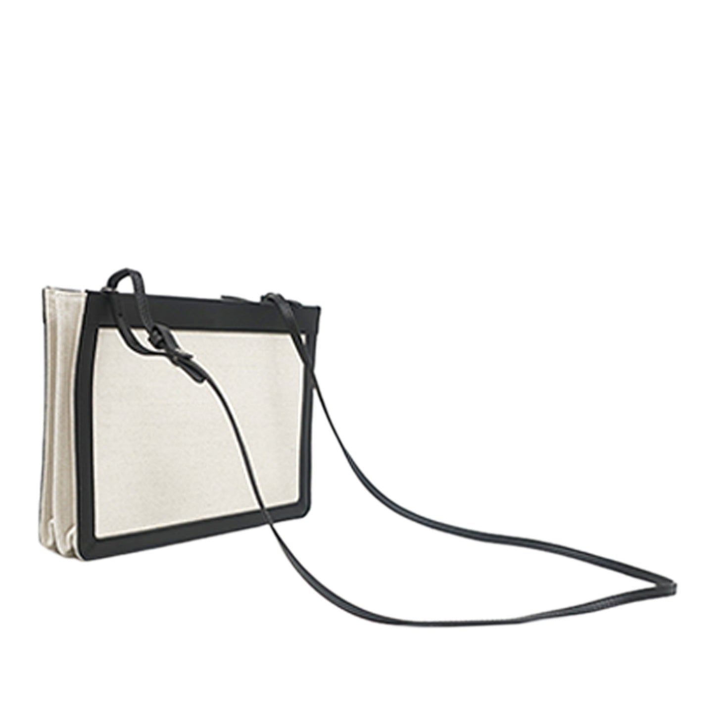 Balenciaga Canvas Navy Pochette Crossbody