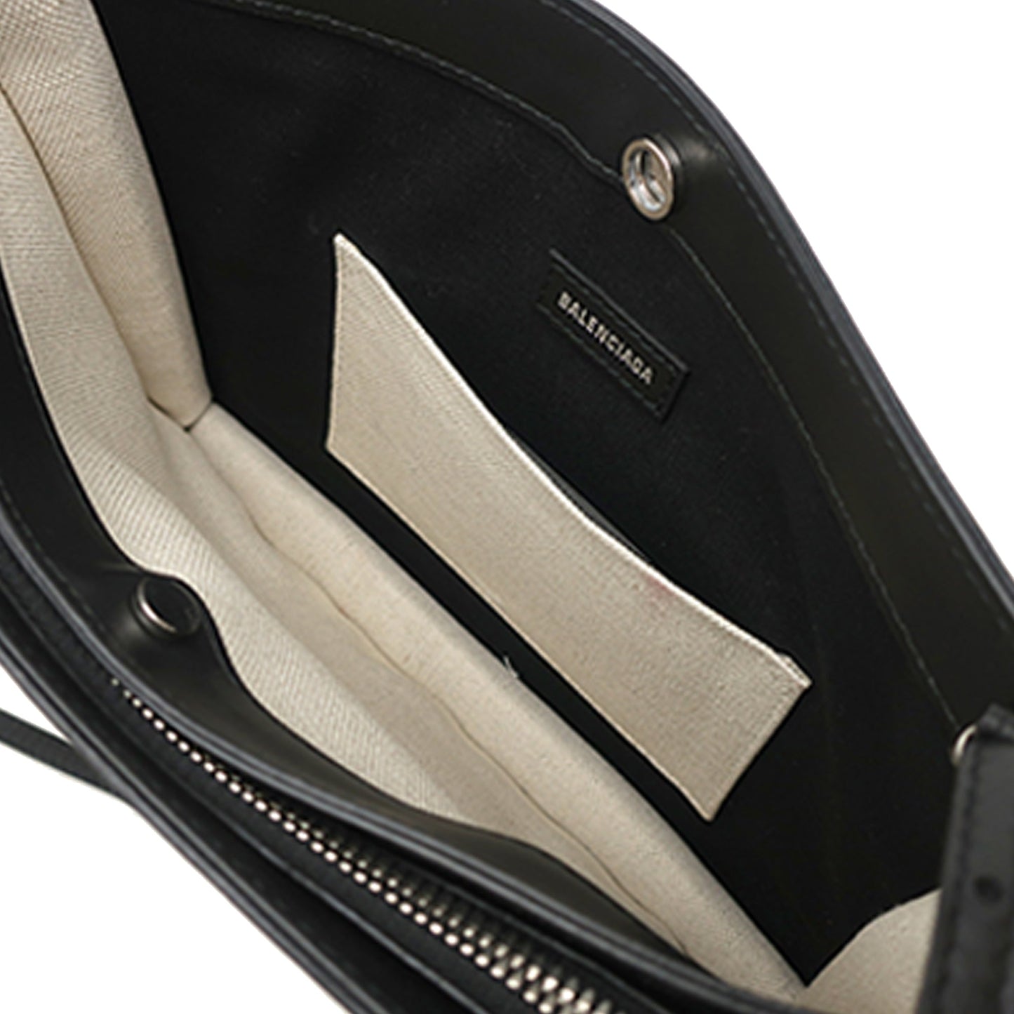 Balenciaga Canvas Navy Pochette Crossbody