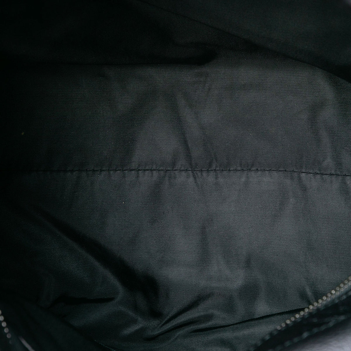 Burberry Tonal Check Nylon Shoulder Bag