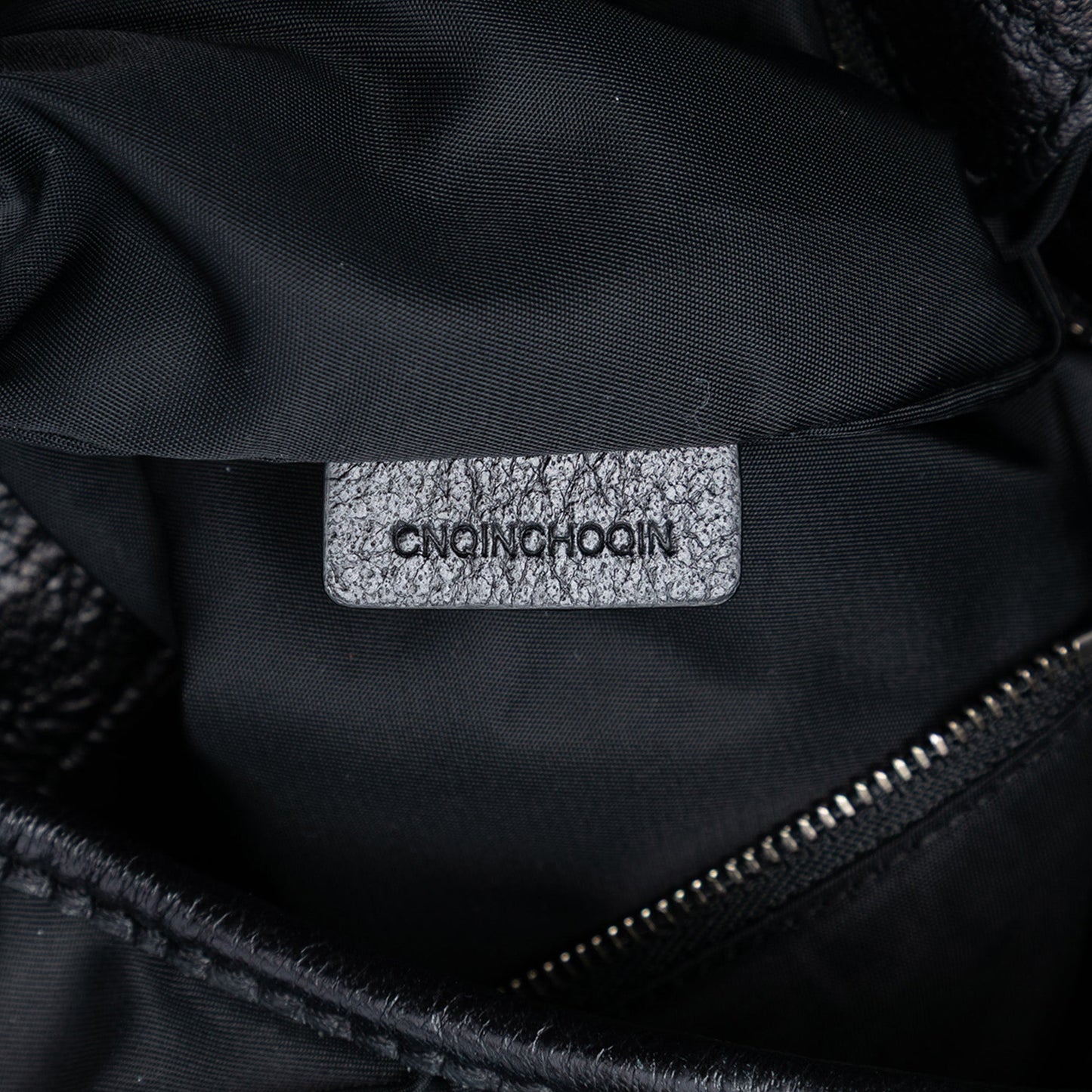 Burberry Tonal Check Nylon Shoulder Bag