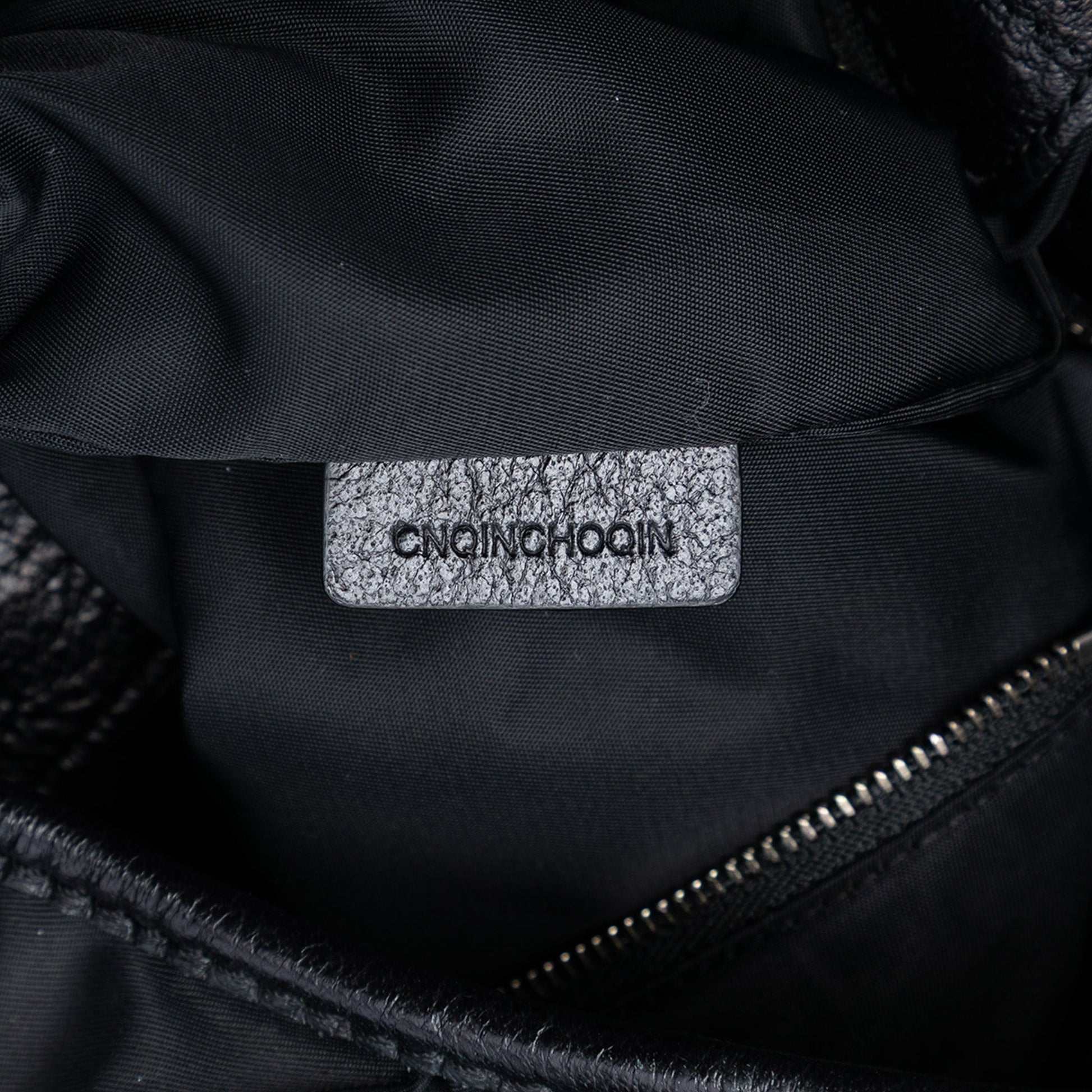 Burberry Tonal Check Nylon Shoulder Bag