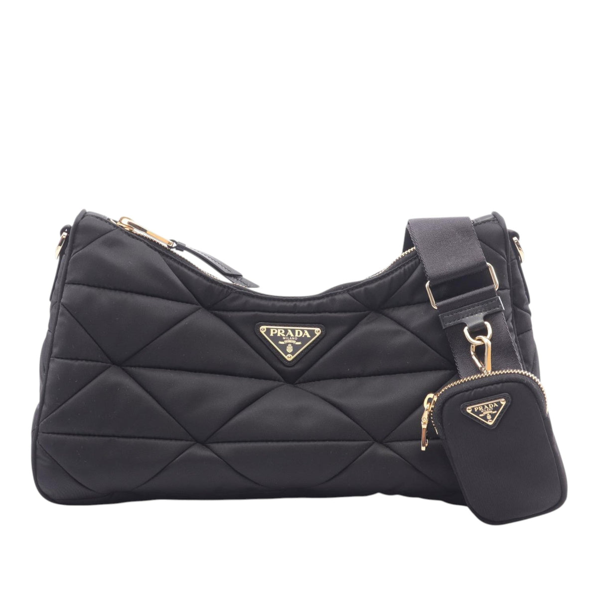 Prada Large Padded Re Nylon Crossbody