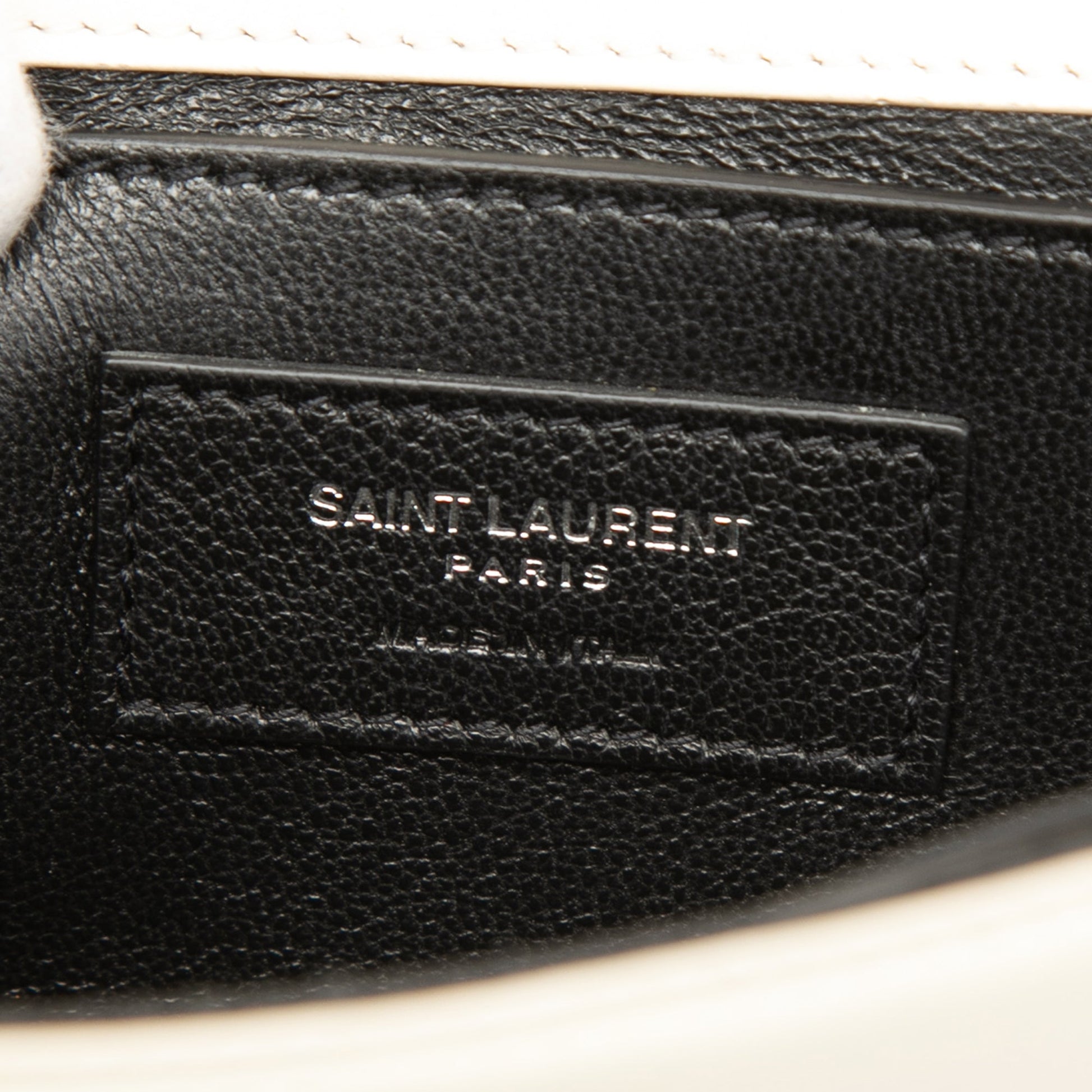 Saint Laurent Small Leather Babylone Crossbody