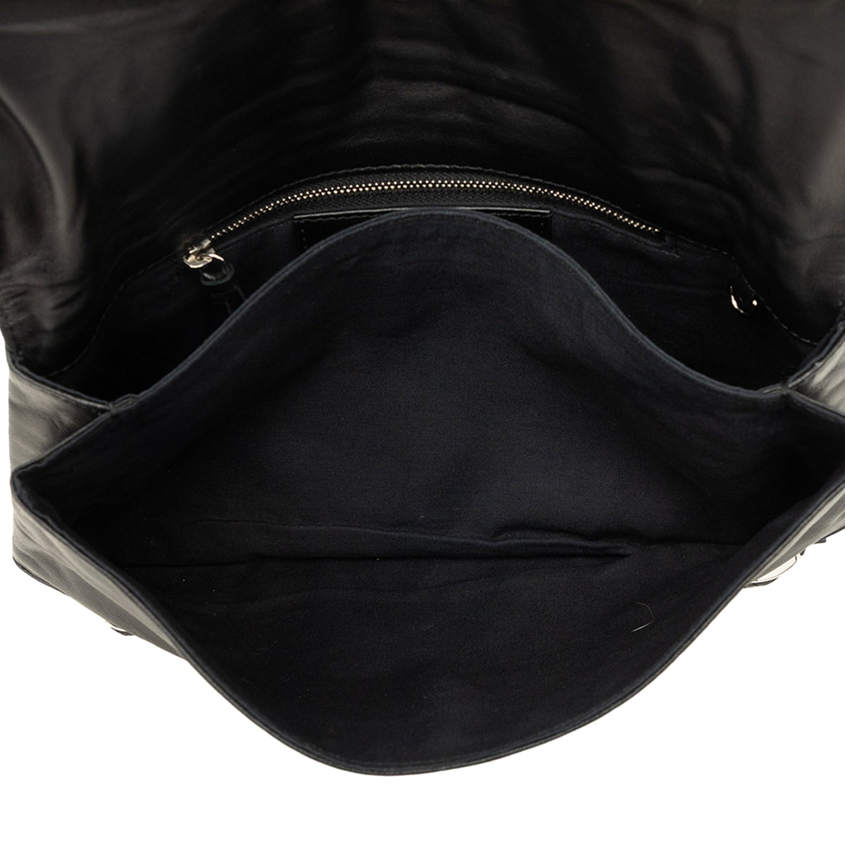 Balenciaga Lambskin Motocross Giant 12 Envelope Clutch