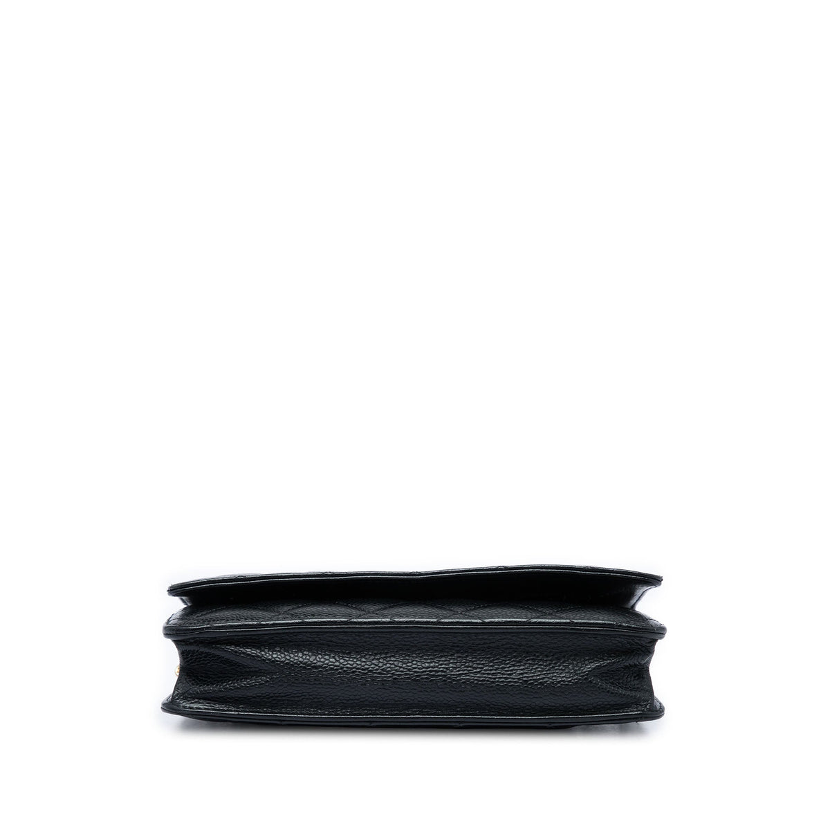 Chanel CC Quilted Caviar Wallet on Chain