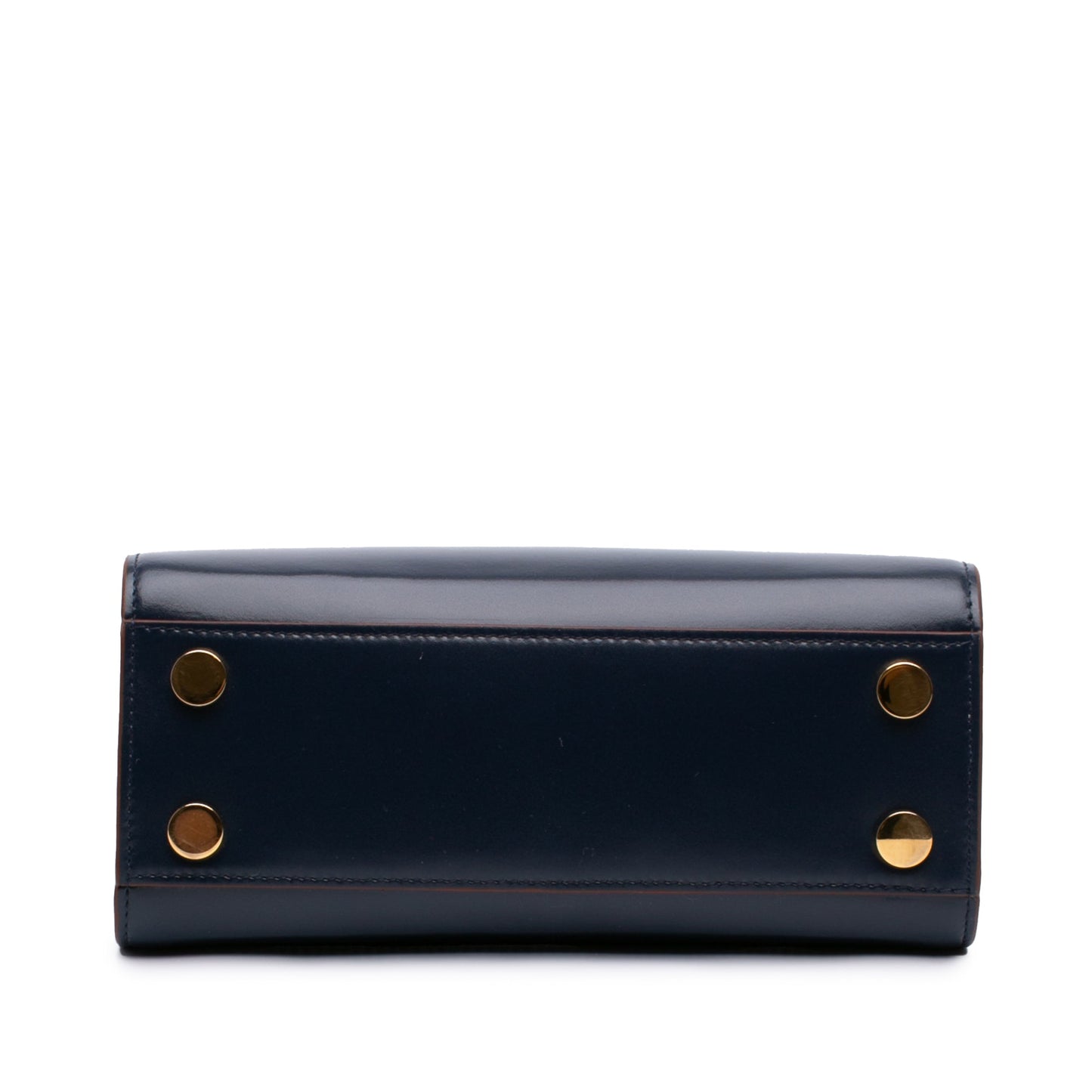 Marni Medium Leather Trunk Reverse Crossbody