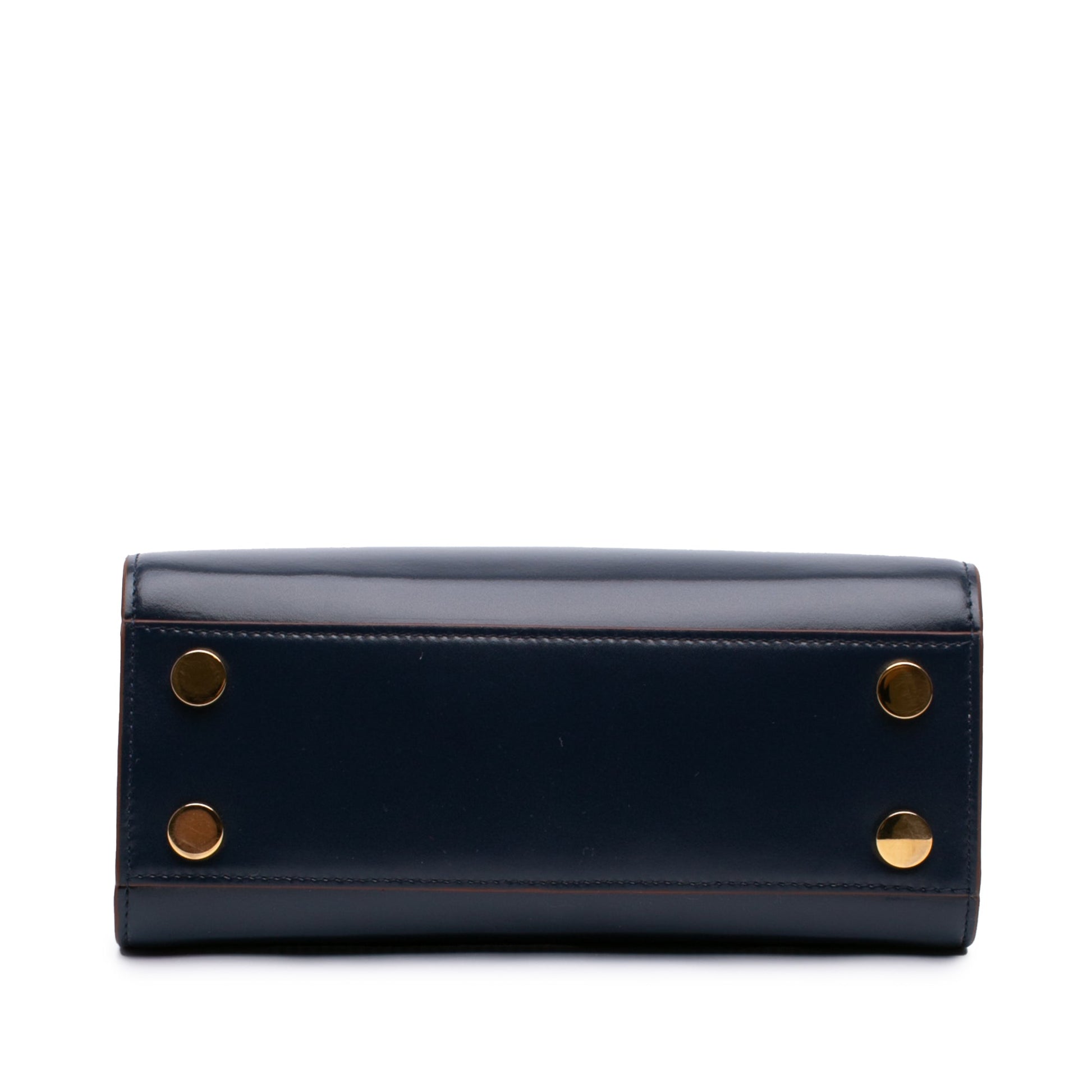 Marni Medium Leather Trunk Reverse Crossbody