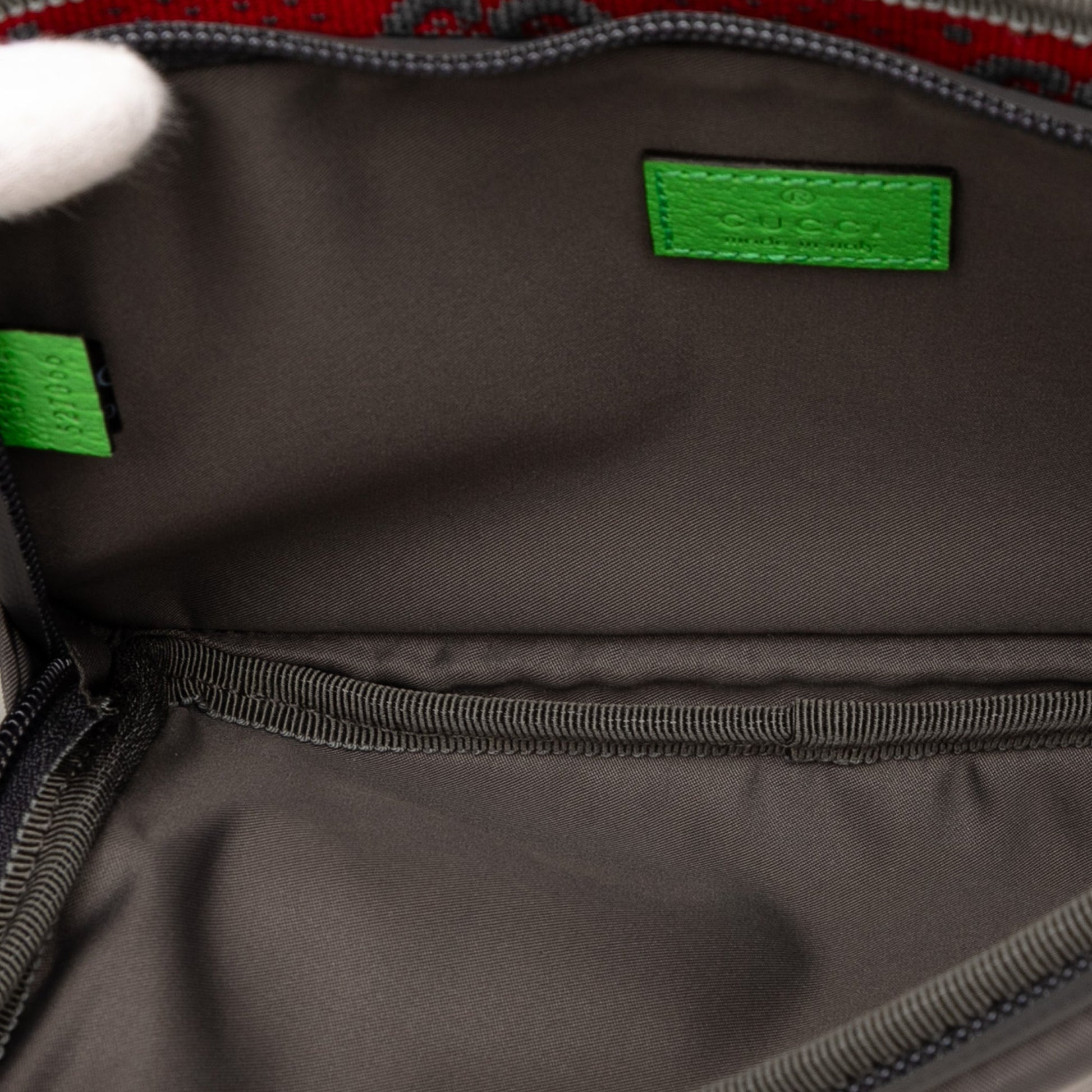 Gucci GG Nylon and Rubber Belt Bag