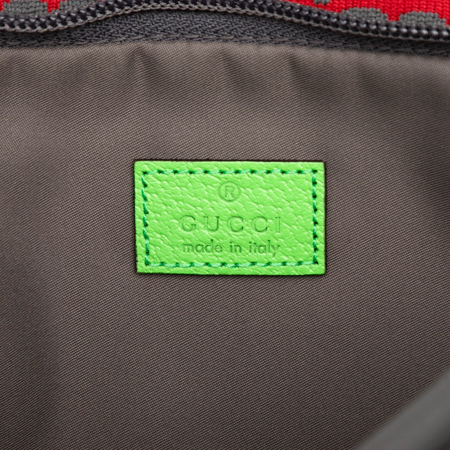 Gucci GG Nylon and Rubber Belt Bag