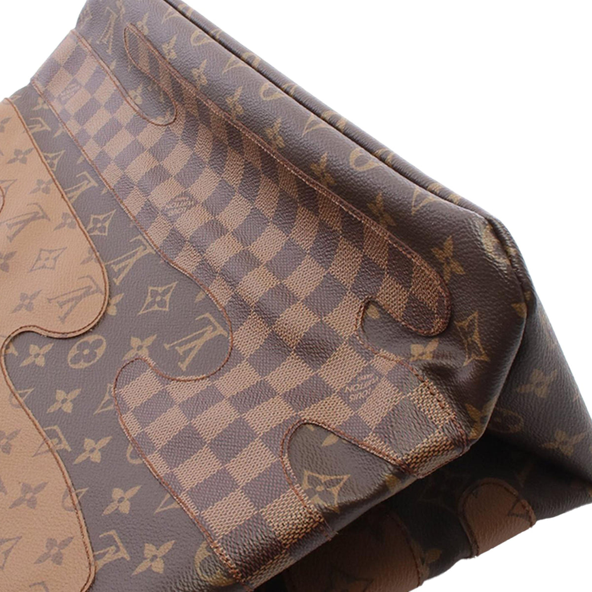 Louis Vuitton Monogram Landscape Shopper Tote MM — Brown