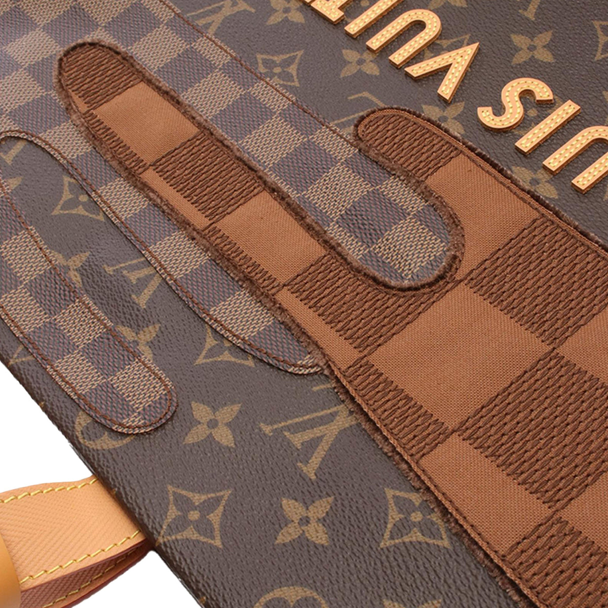 Louis Vuitton Monogram Landscape Shopper Tote MM — Brown
