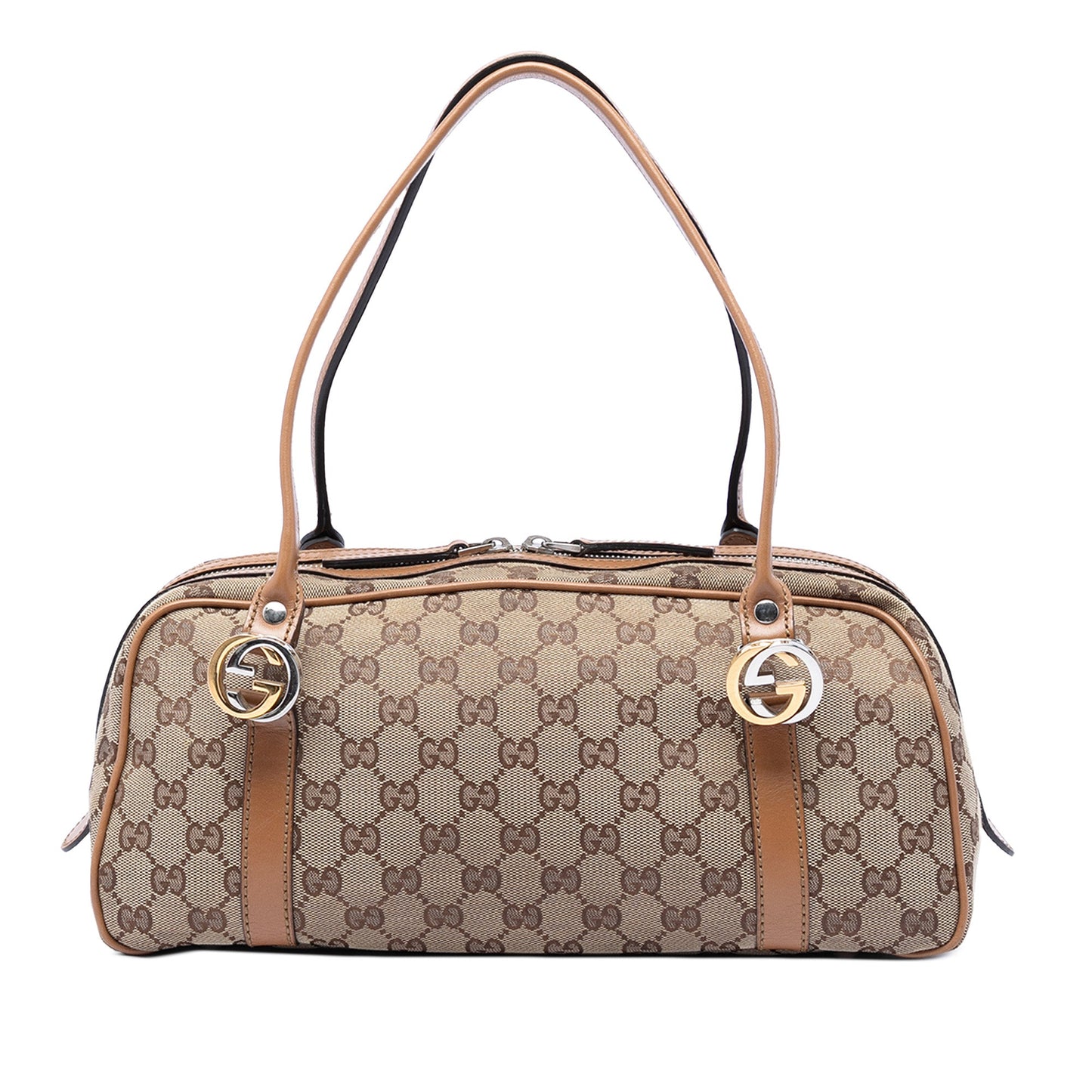 Gucci GG Canvas Twins Shoulder Bag