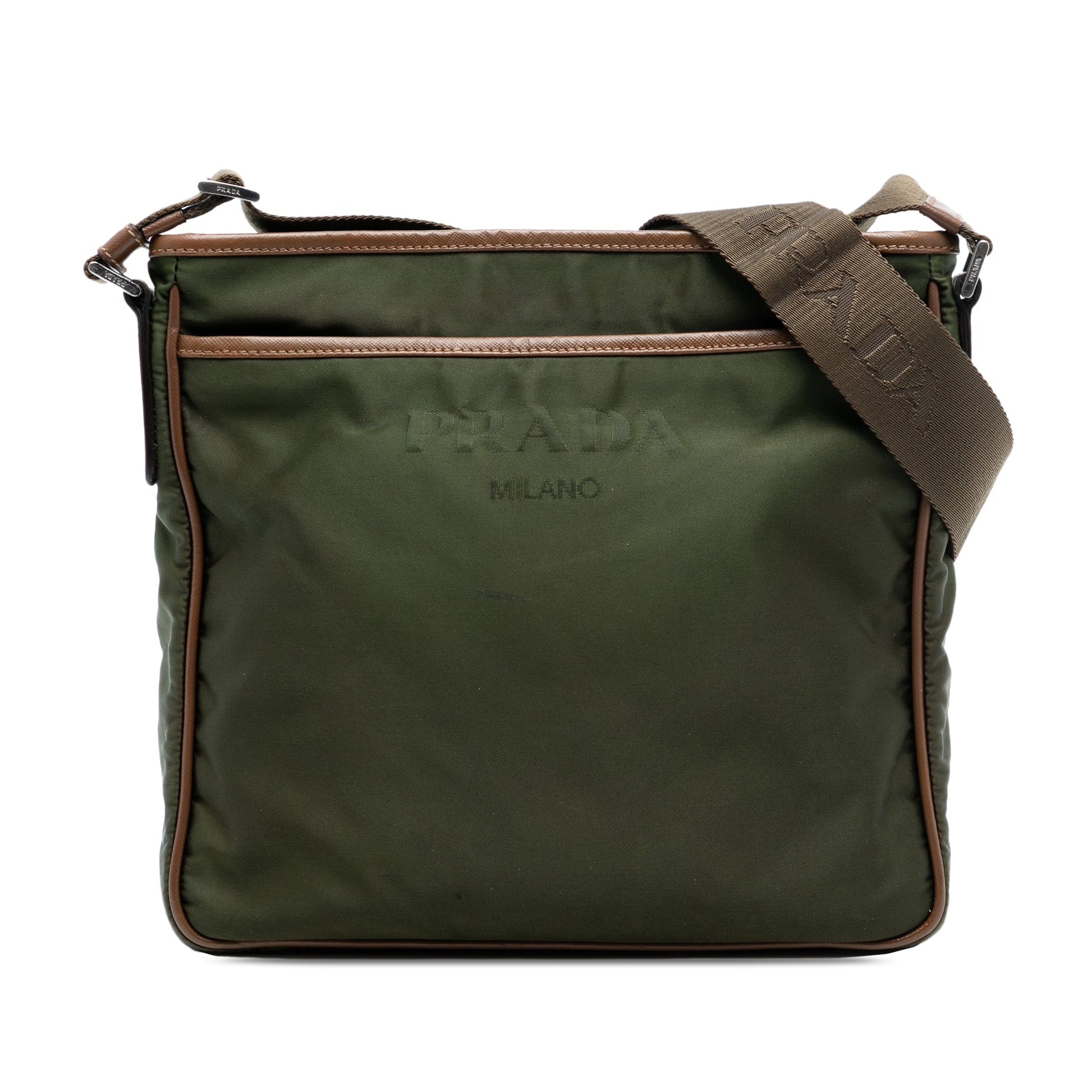 Prada Tessuto Zip Top Crossbody