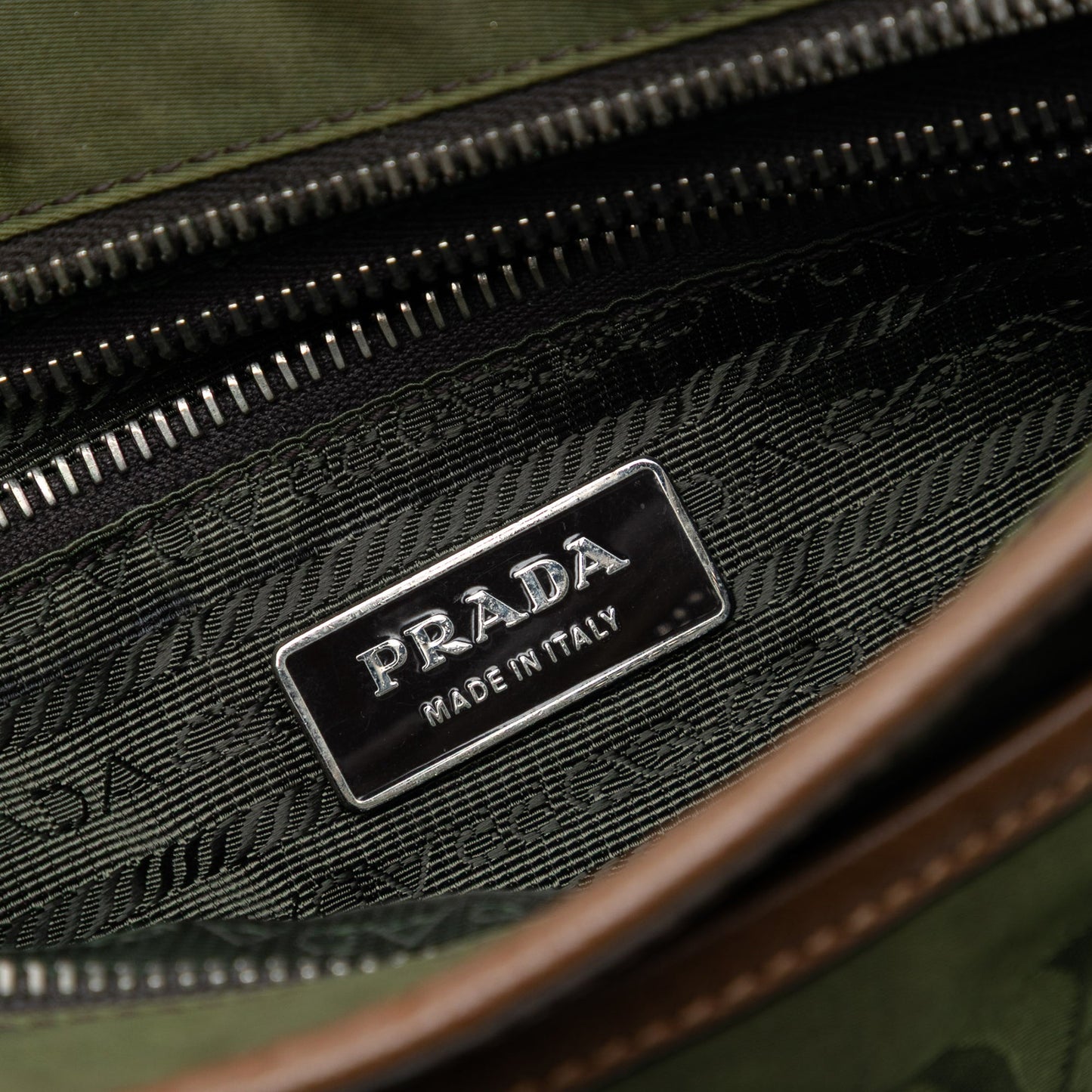 Prada Tessuto Zip Top Crossbody