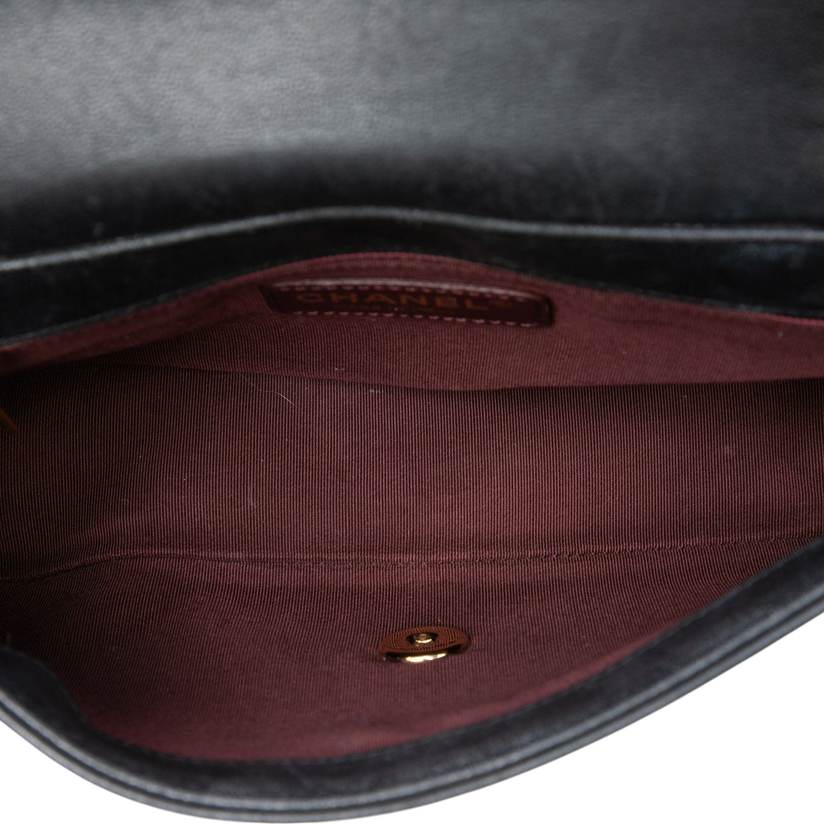Chanel Small Lambskin Mademoiselle Flap — Black