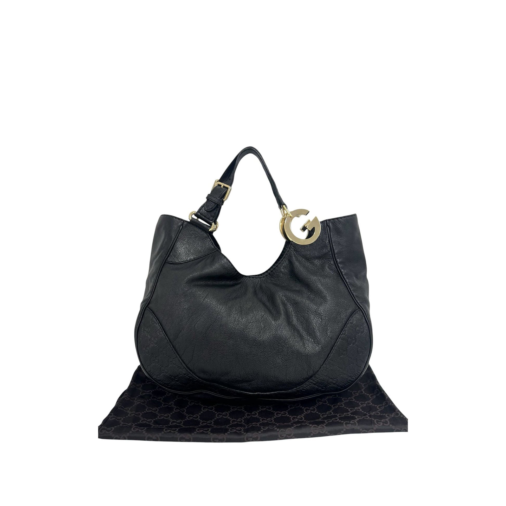 Gucci Guccissima Trimmed Charlotte Tote