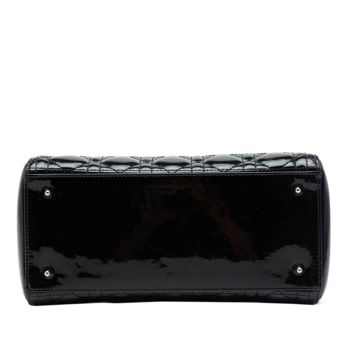 Dior Medium Patent Cannage Lady Dior