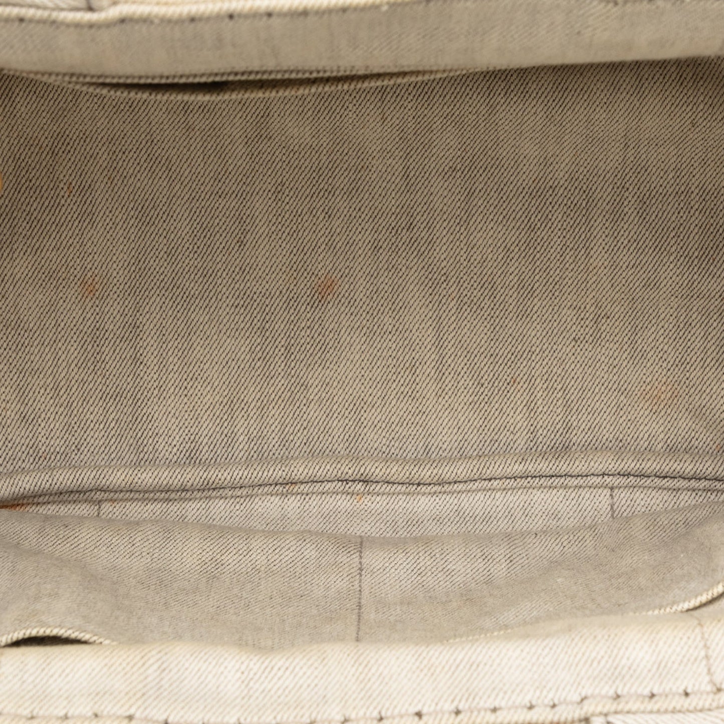 Prada Small Denim Canapa Logo Satchel