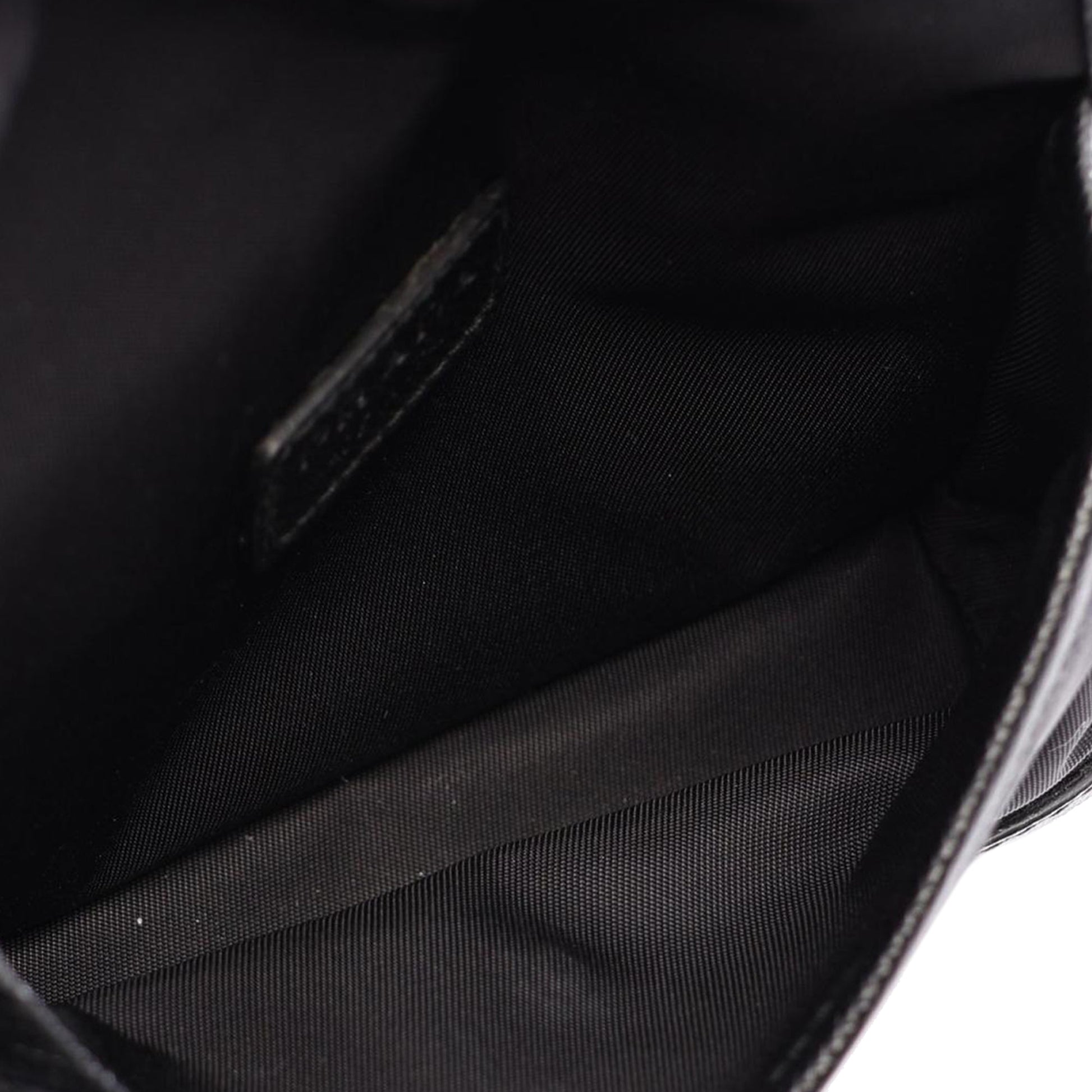 Prada Saffiano Trimmed Tessuto Messenger Bag