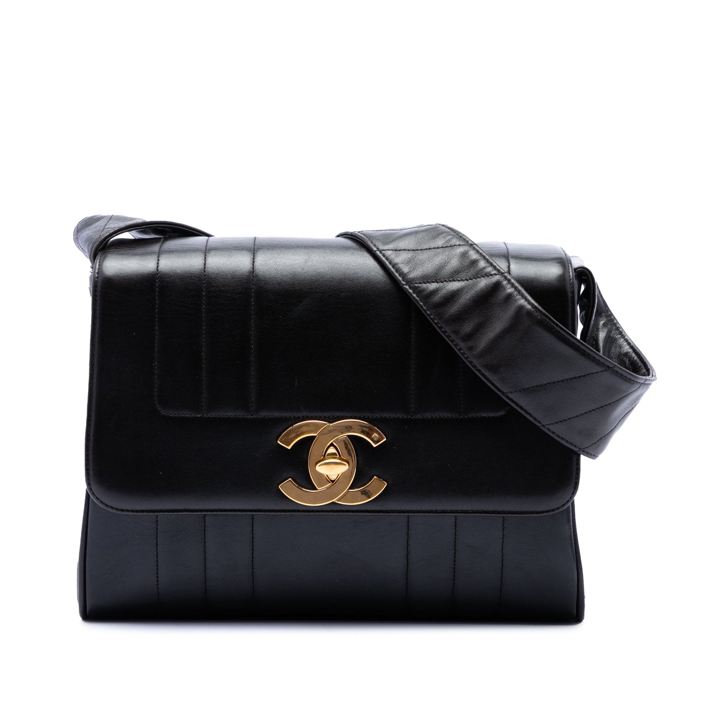 Chanel Vertical Quilt Lambskin Flap