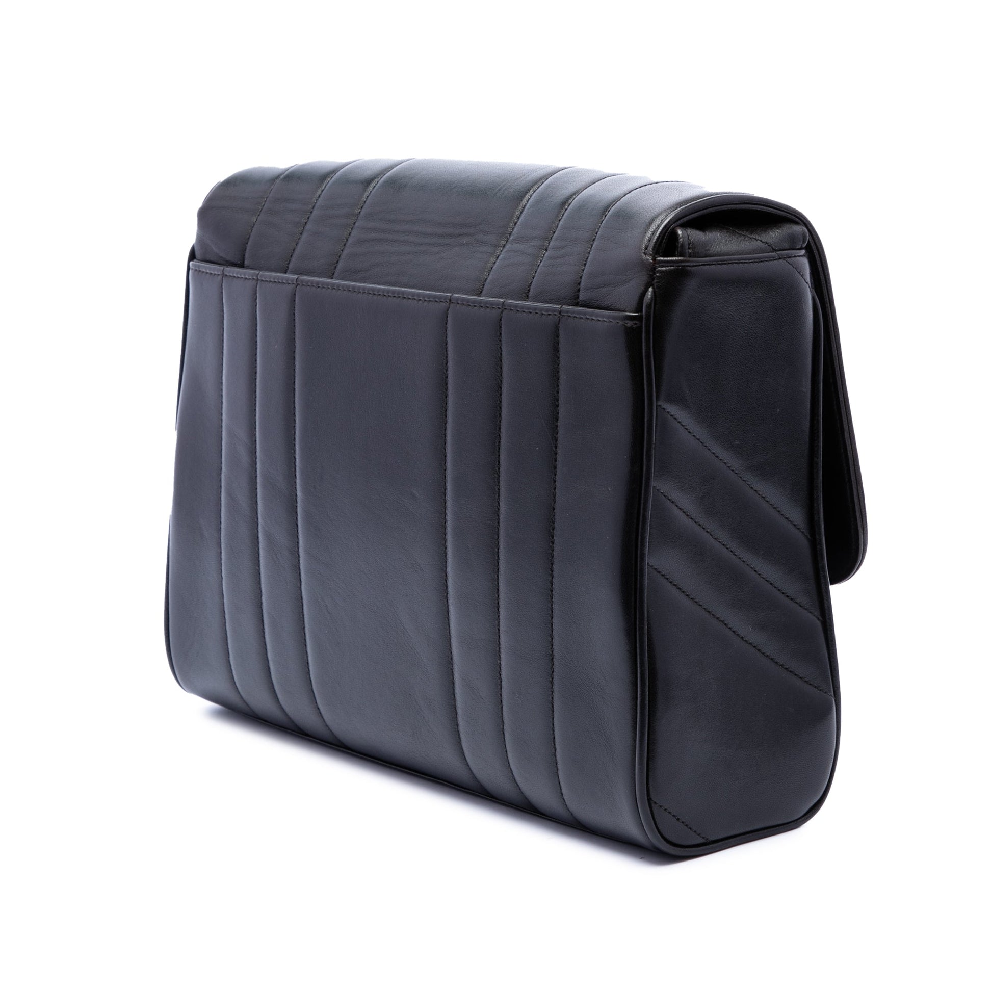 Chanel Vertical Quilt Lambskin Flap