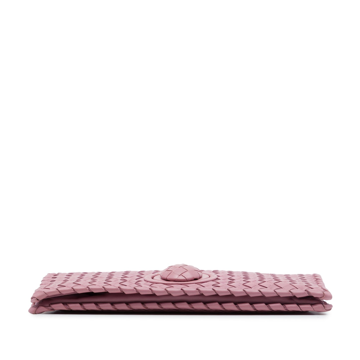 Bottega Veneta Nappa Intrecciato Turn Lock Clutch