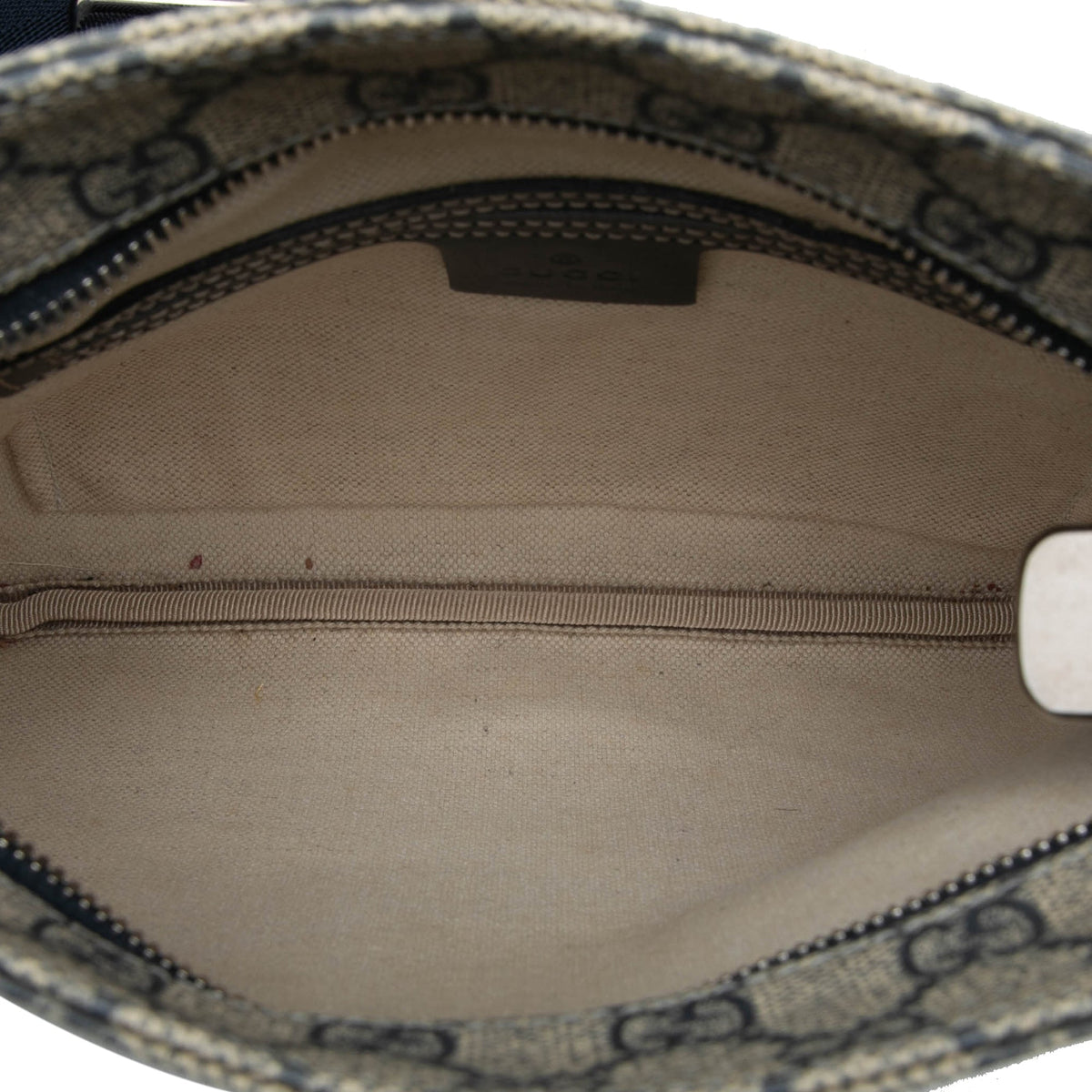 Gucci GG Supreme Crossbody — Beige