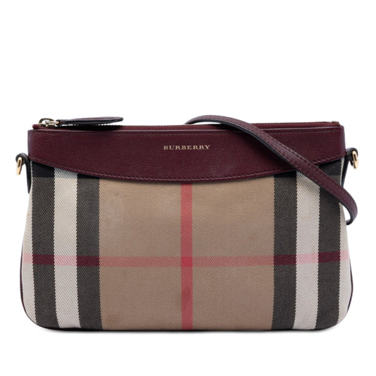 Mega Check Canvas Derby Peyton Crossbody