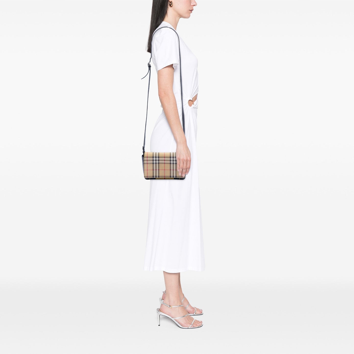 Burberry House Check Canvas Hampshire Crossbody