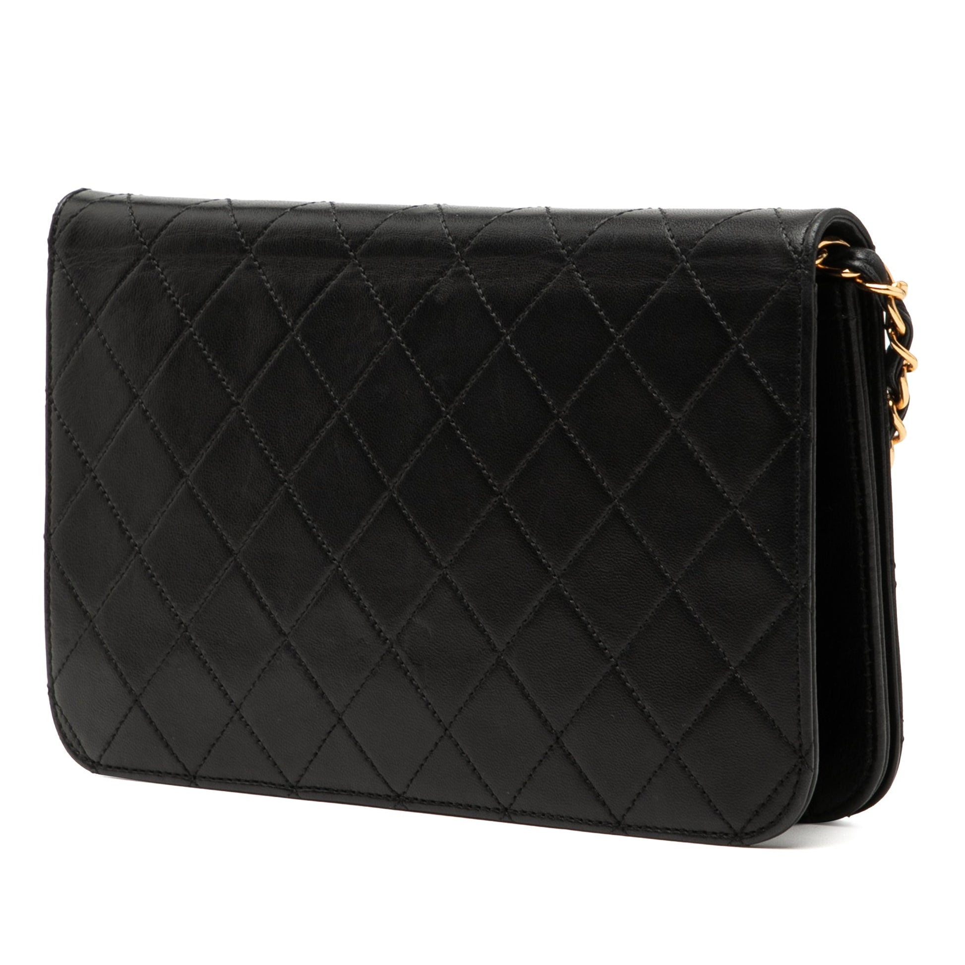 Chanel CC Quilted Lambskin Full Single Flap