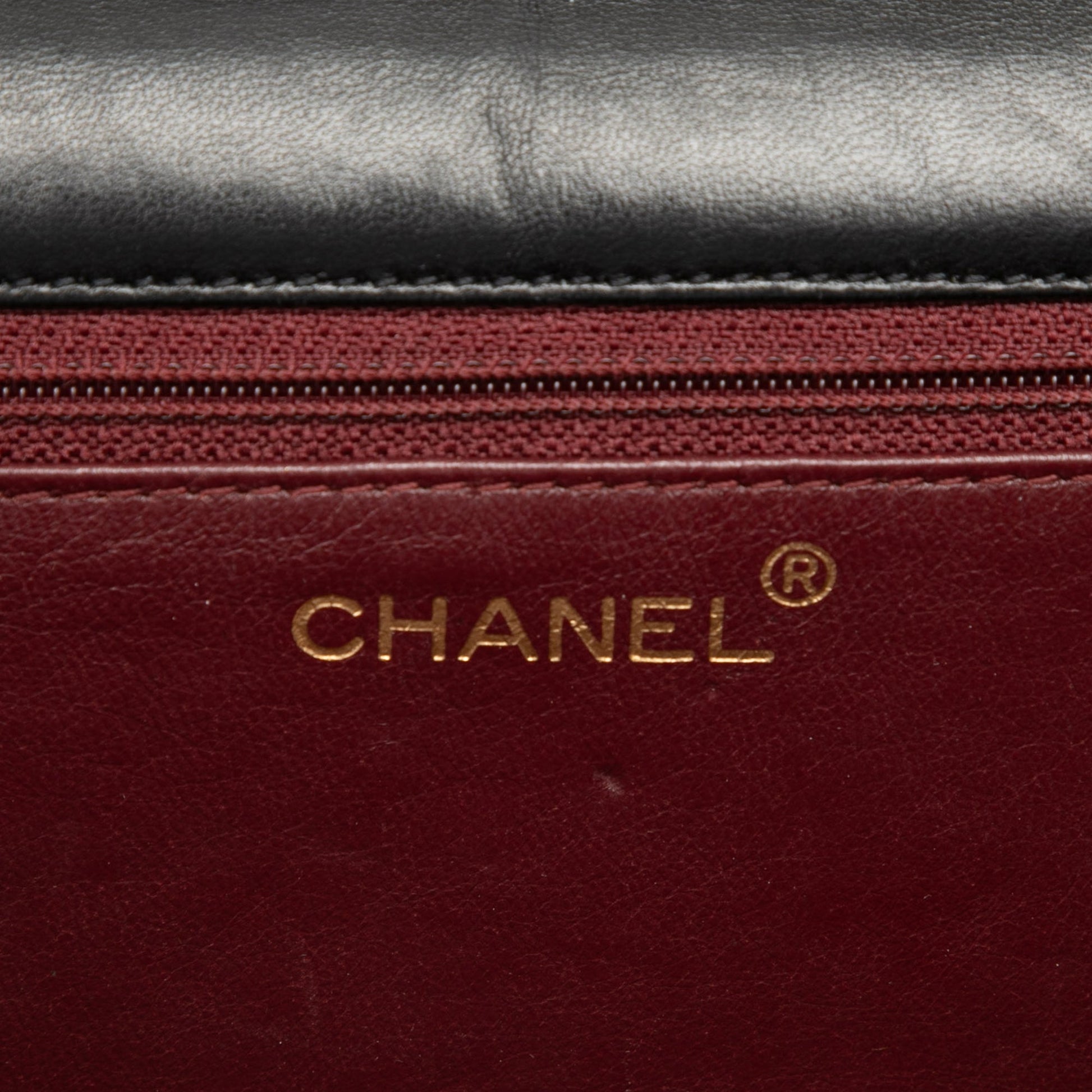 Chanel CC Quilted Lambskin Full Single Flap