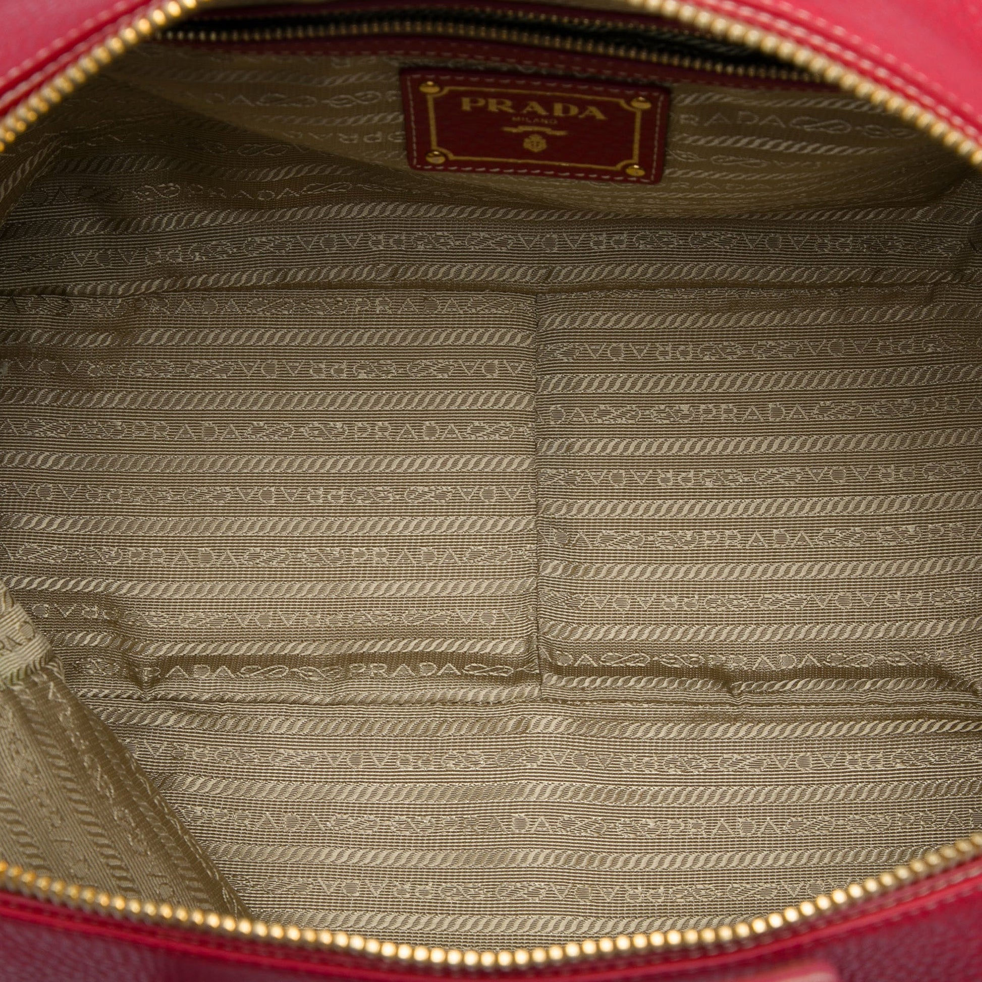 Prada Vitello Daino Bauletto Bag